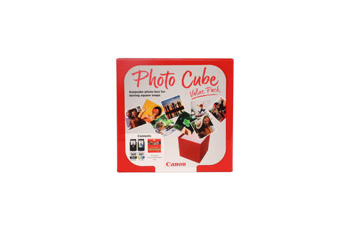 Canon Photo Cube PG-560/CL-561 K/CMY Ink/PP-201 5x5 in Photo Paper Plus Glossy II 3713C007_2