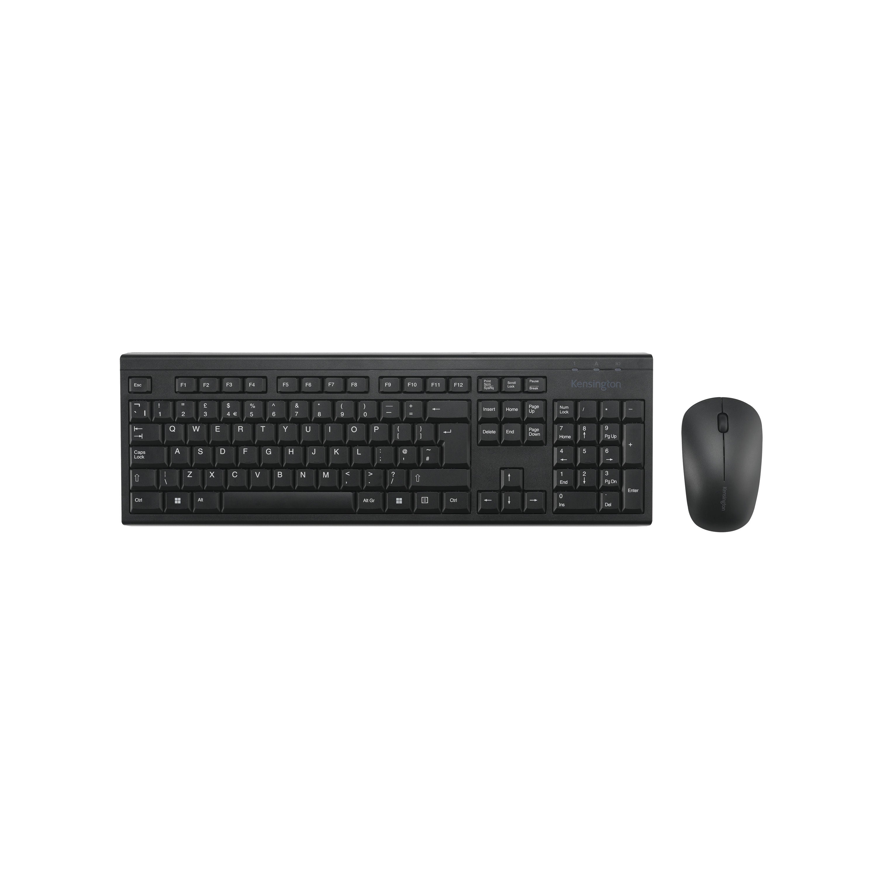 Kensington KM270 EQ Wireless Rechargeable Keyboard and Mouse Set Black K75560UK_3