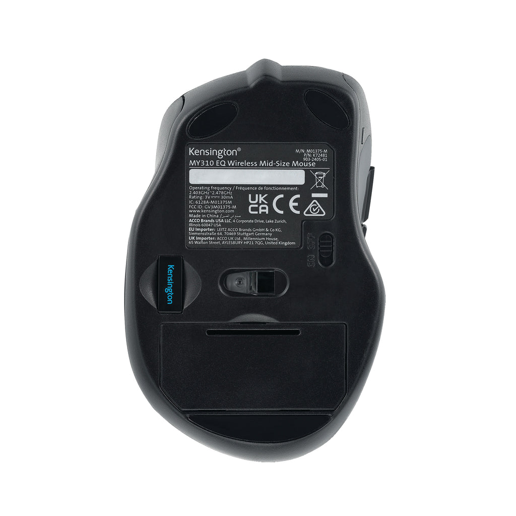 Kensington MY310 EQ Wireless Mouse Black K72481WW_4