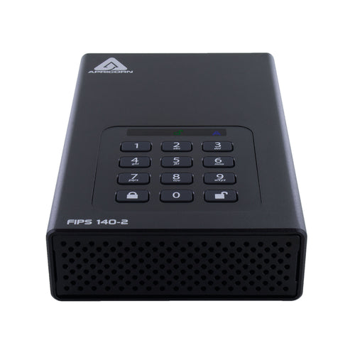 Apricorn Aegis Padlock DT 256-Bit AES-XTS Encryption External Hard Drive 2TB ADT3PL256F2000EM_2