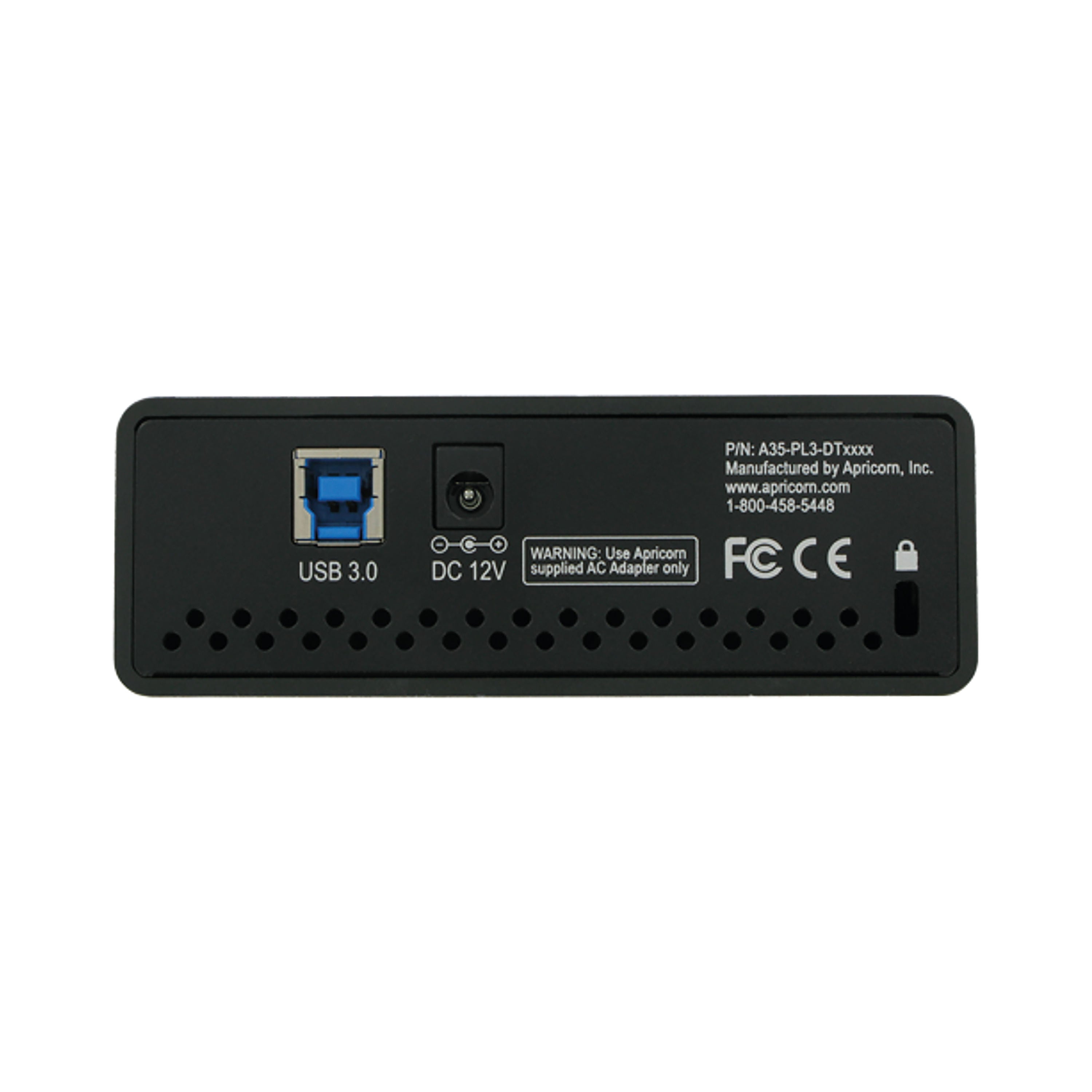Apricorn Aegis Padlock DT 256-Bit AES-XTS Encryption External Hard Drive 2TB ADT3PL256F2000EM_4