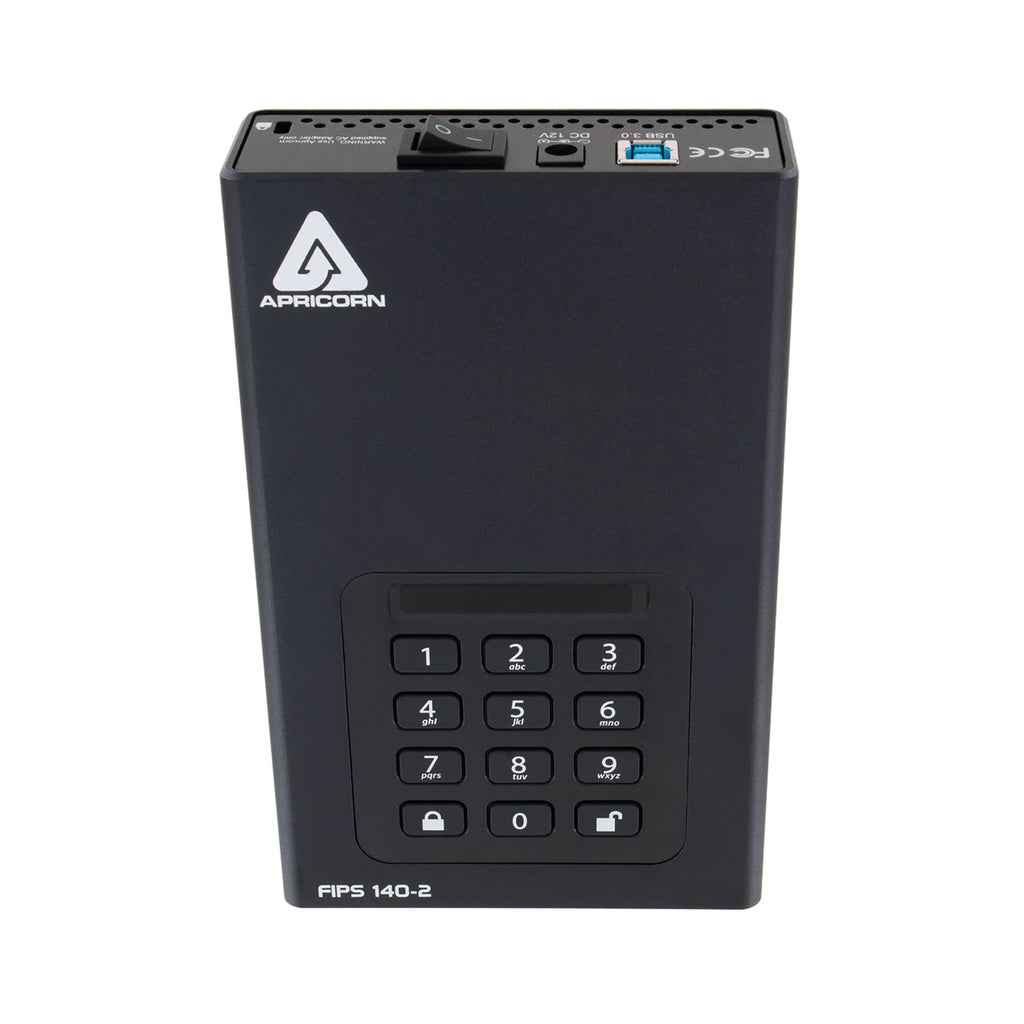 Apricorn Aegis Padlock DT 256-Bit AES-XTS Encryption External Hard Drive 2TB ADT3PL256F2000EM_5