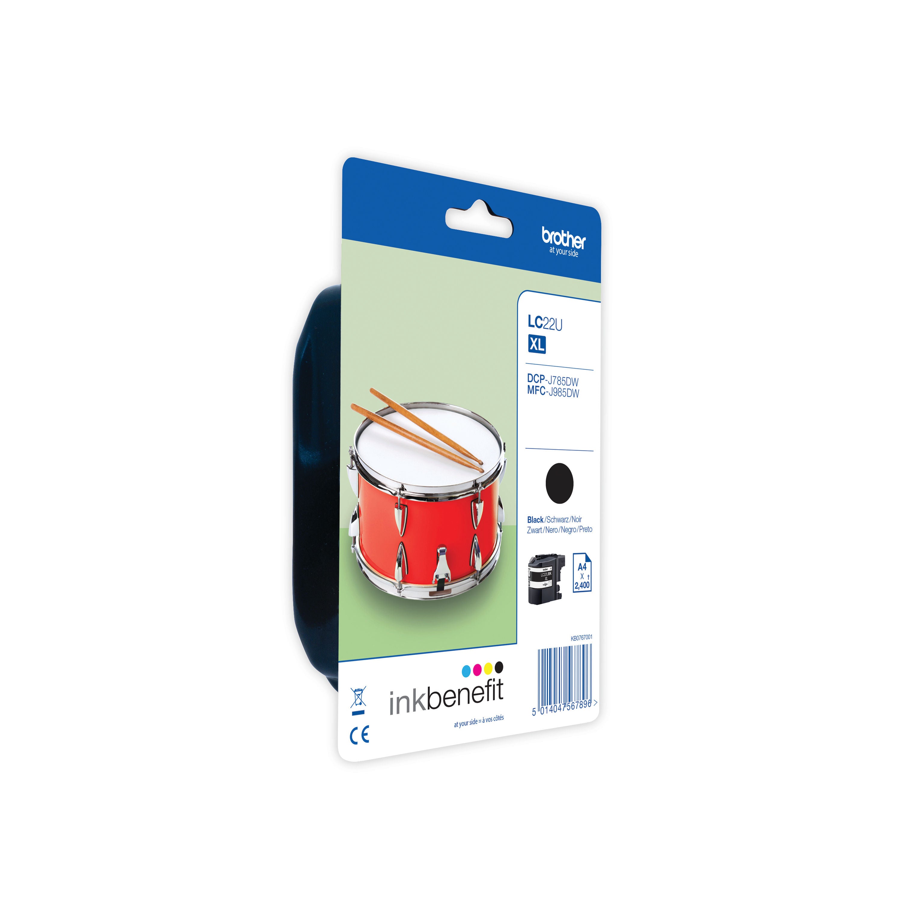 Brother LC22UBK Inkjet Cartridge Black LC22UBK_2