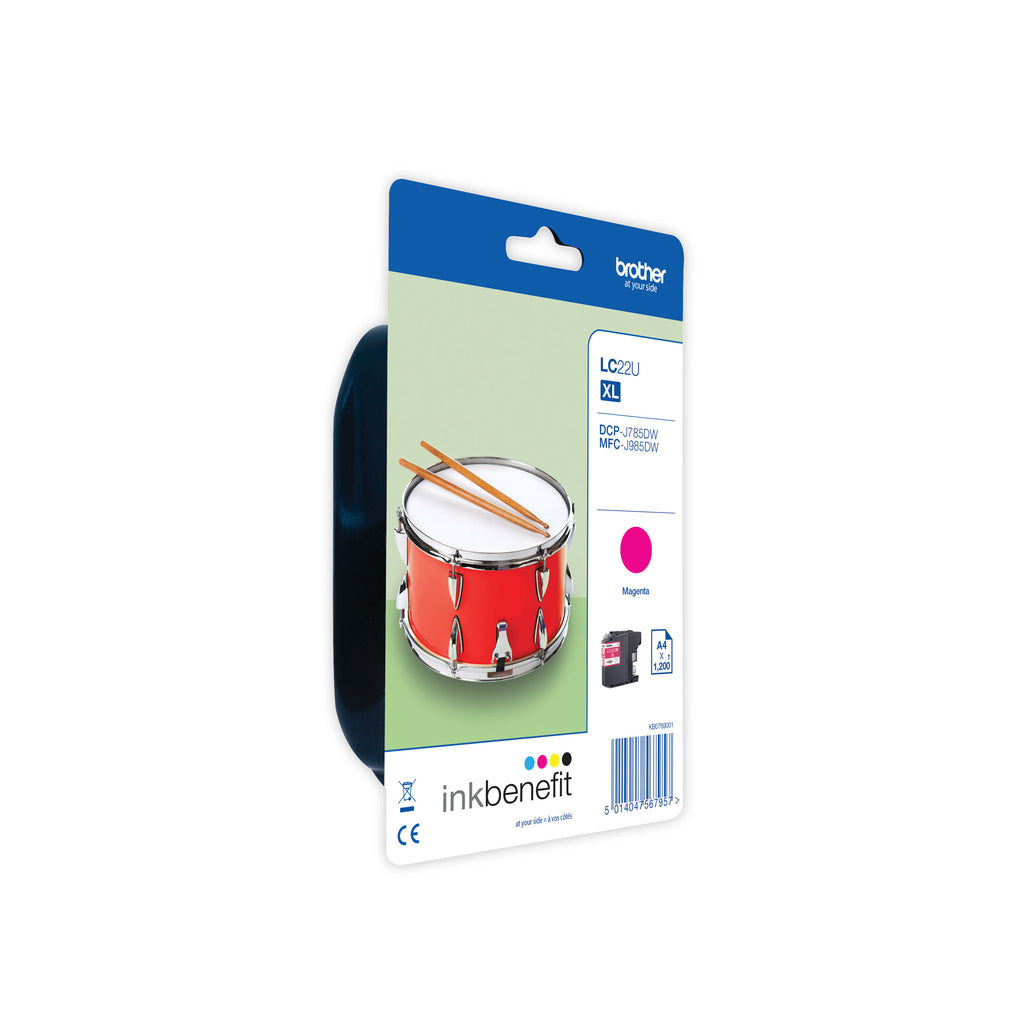 Brother LC22UM Inkjet Cartridge Magenta LC22UM_2