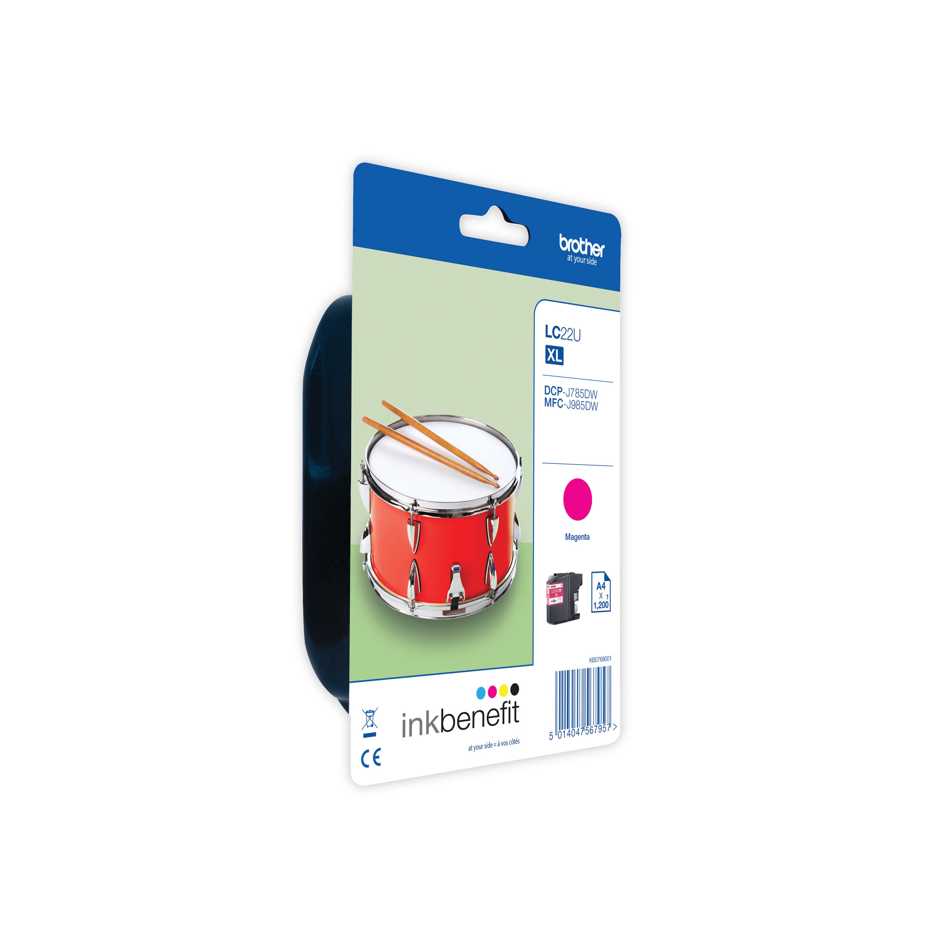 Brother LC22UM Inkjet Cartridge Magenta LC22UM_2