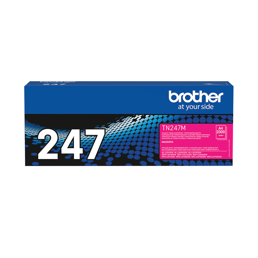Brother TN-247M Toner Cartridge High Yield Magenta TN247M_2