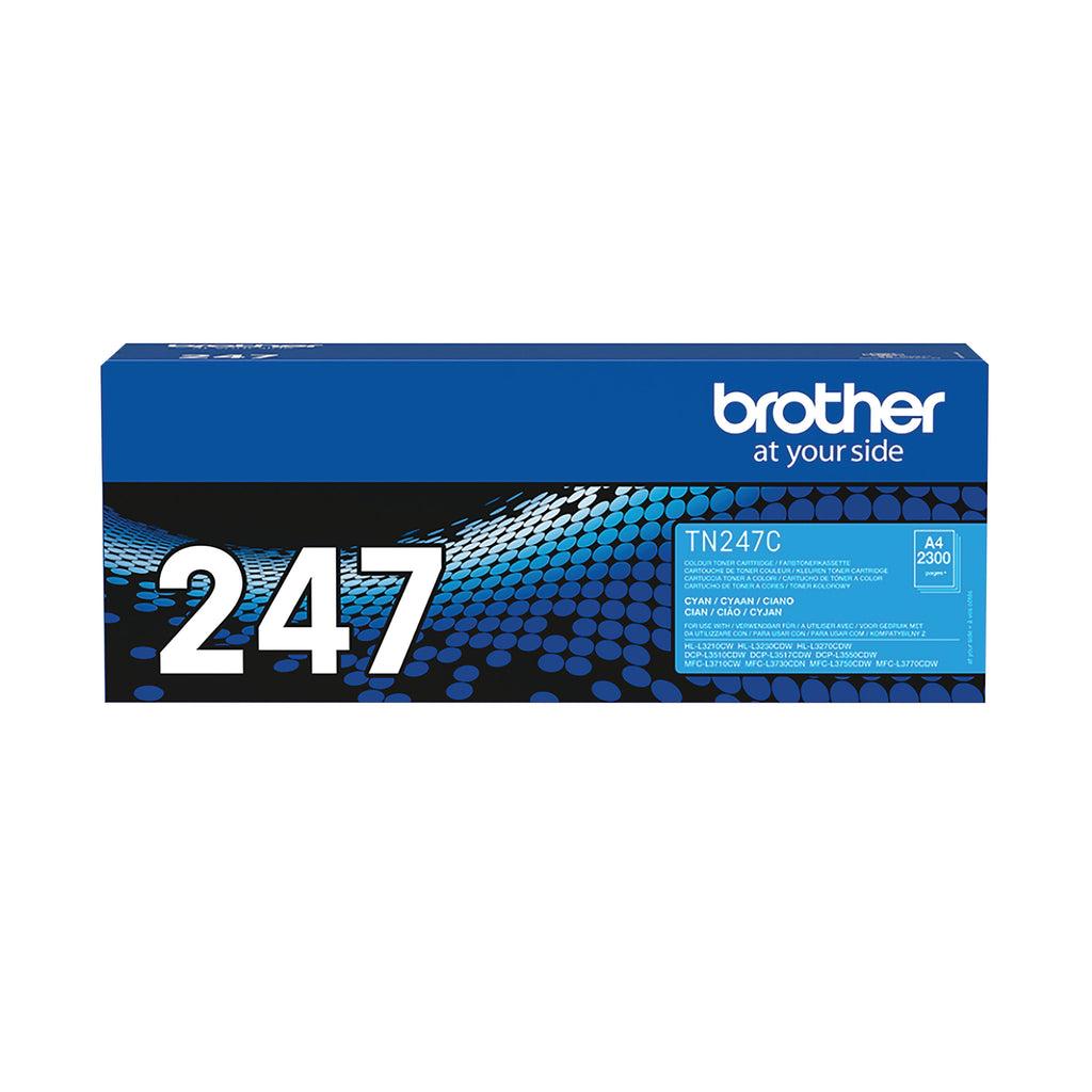 Brother TN-247C Toner Cartridge High Yield Cyan TN247C_2