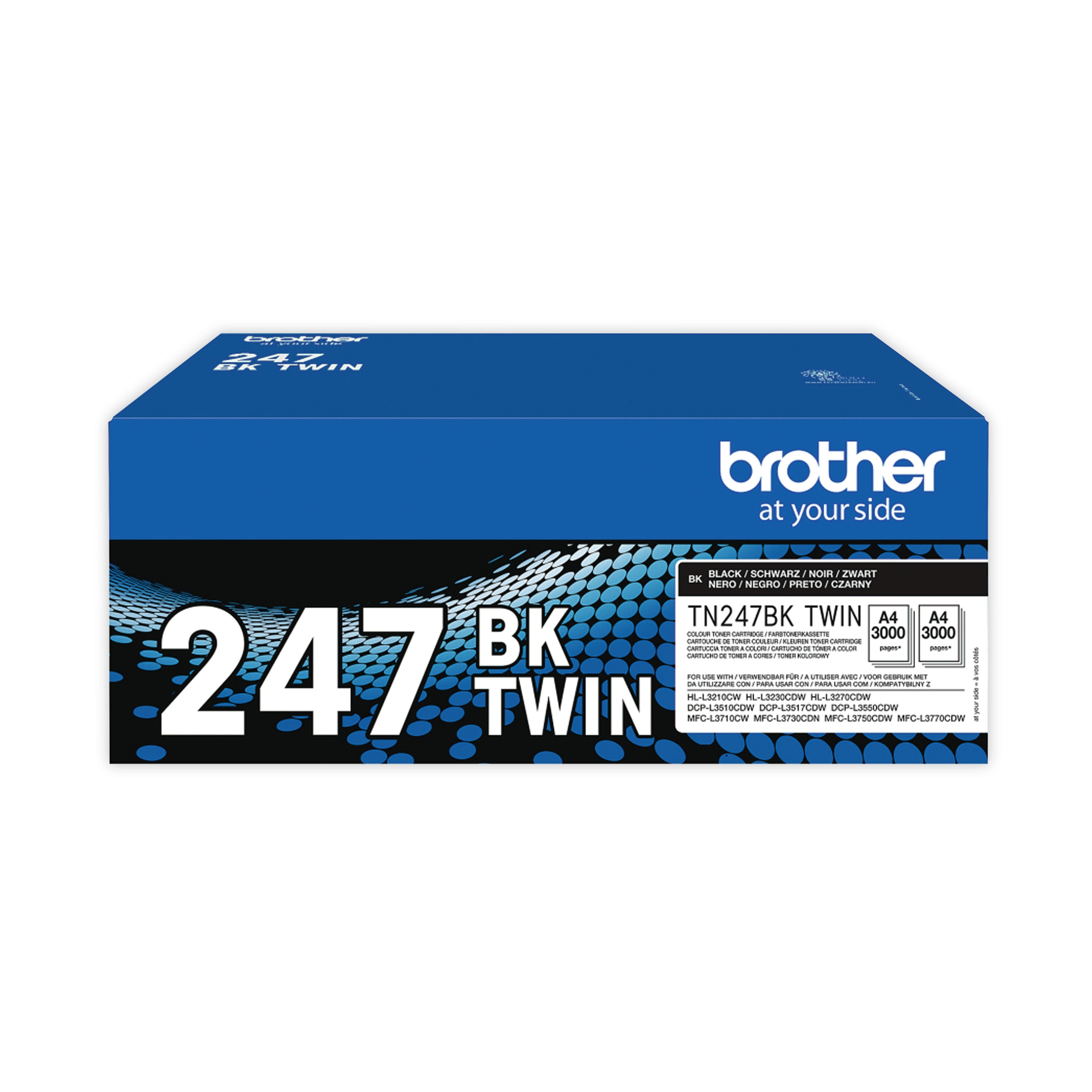 Brother TN-247BKTWIN Toner Cartridge HY Black Twinpack TN247BKTWIN_2