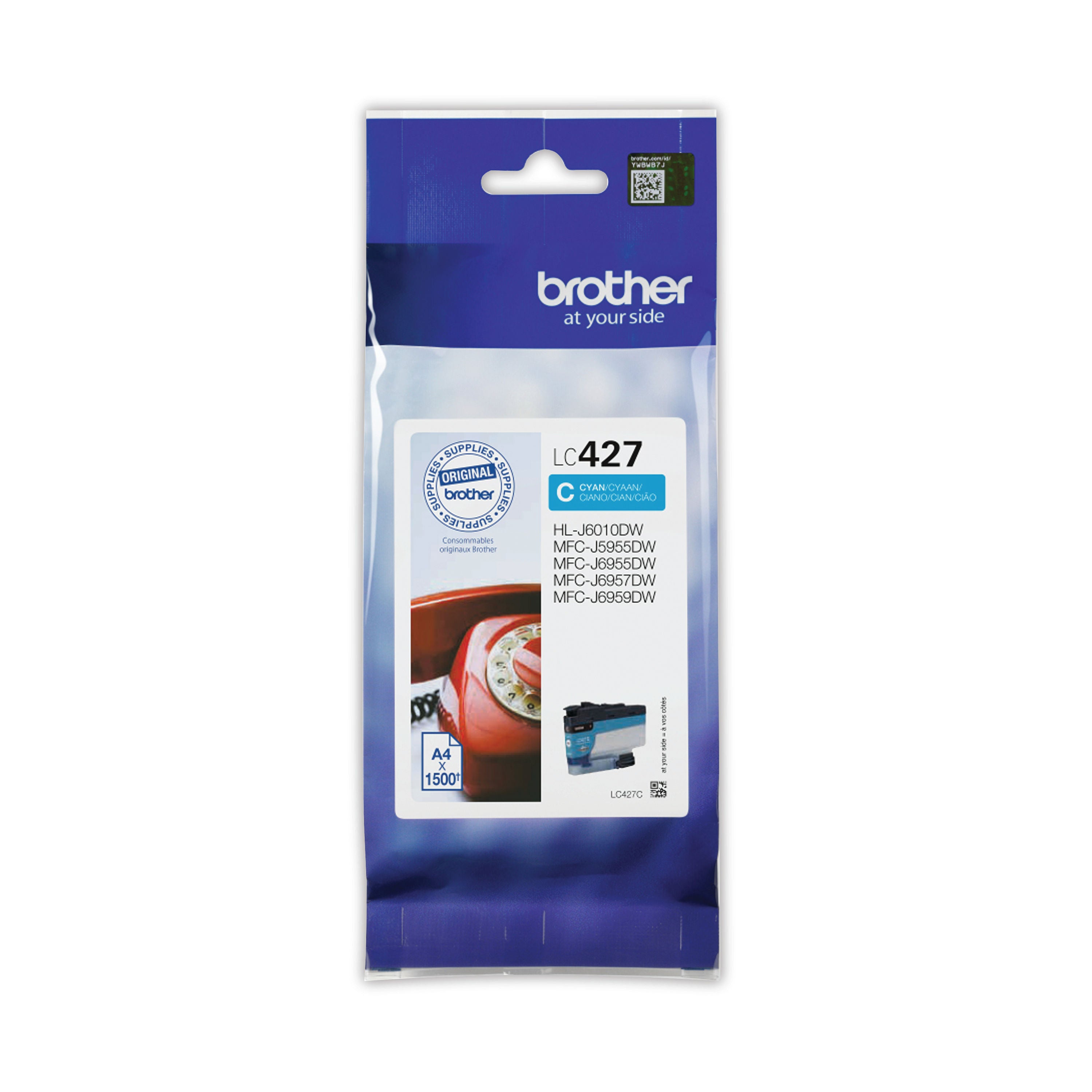 Brother LC427C Inkjet Cartridge Cyan LC427 C_2