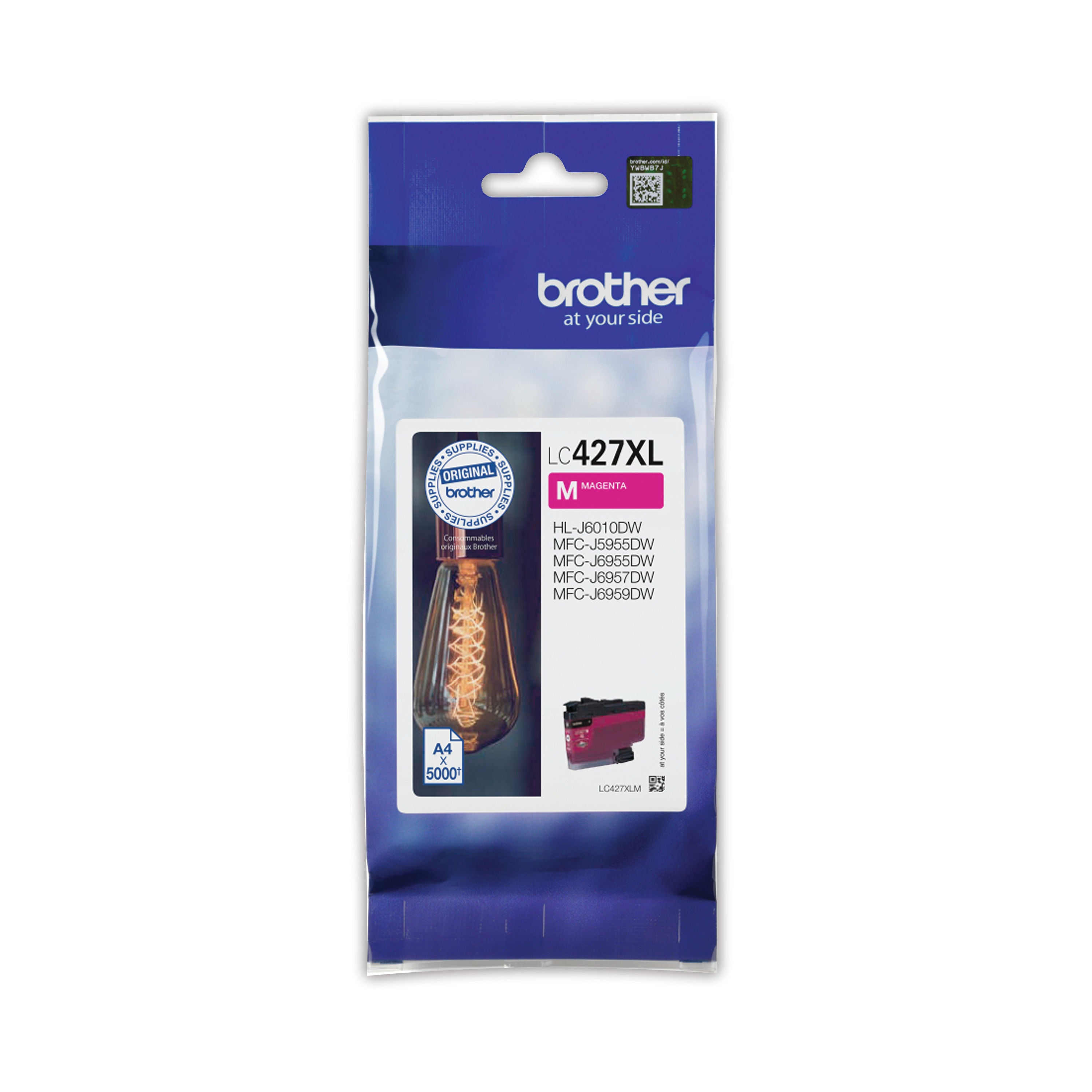Brother LC427XLM Inkjet Cartridge High Yield Magenta LC427XLM_2
