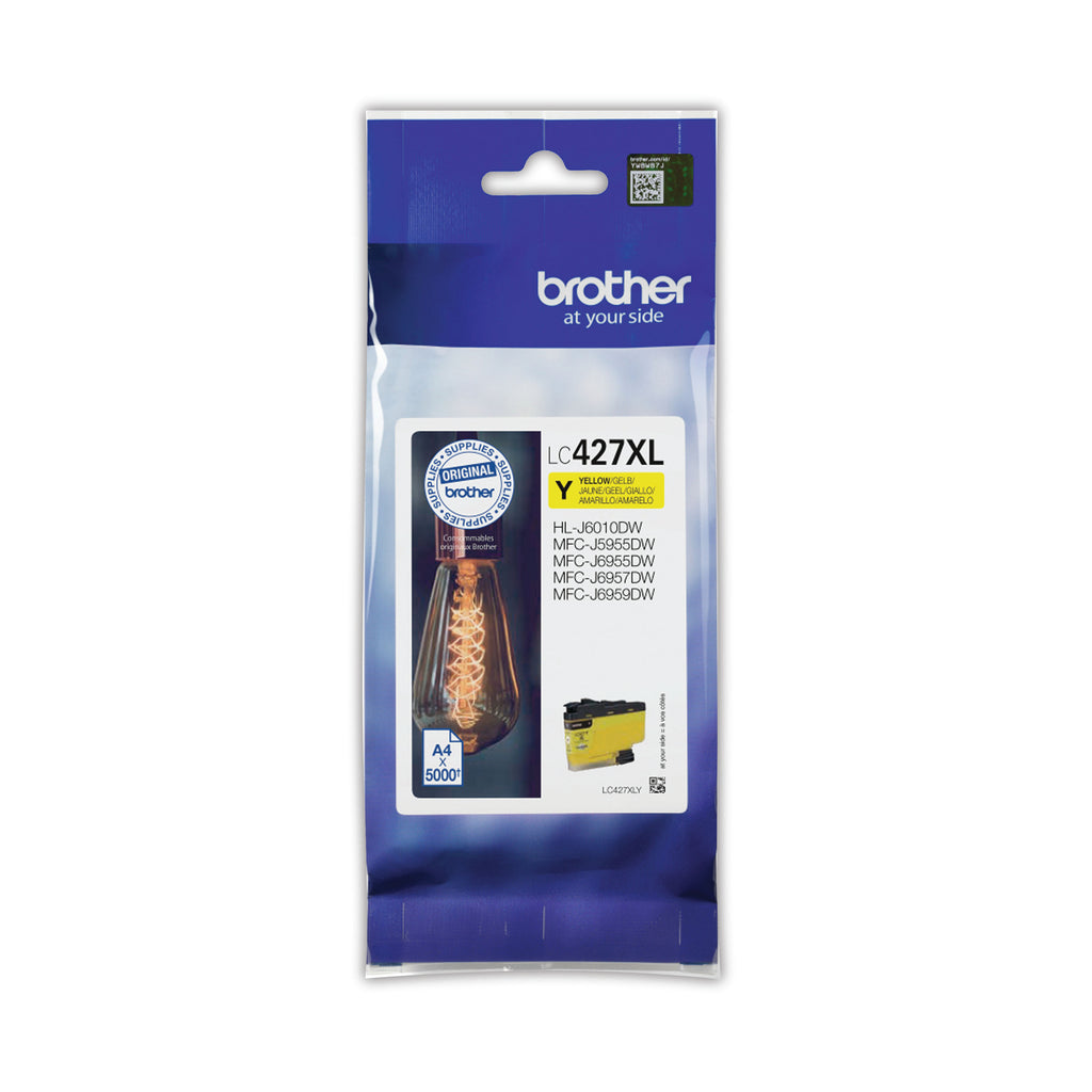 Brother LC427XLY Inkjet Cartridge High Yield Yellow LC427XLY_2