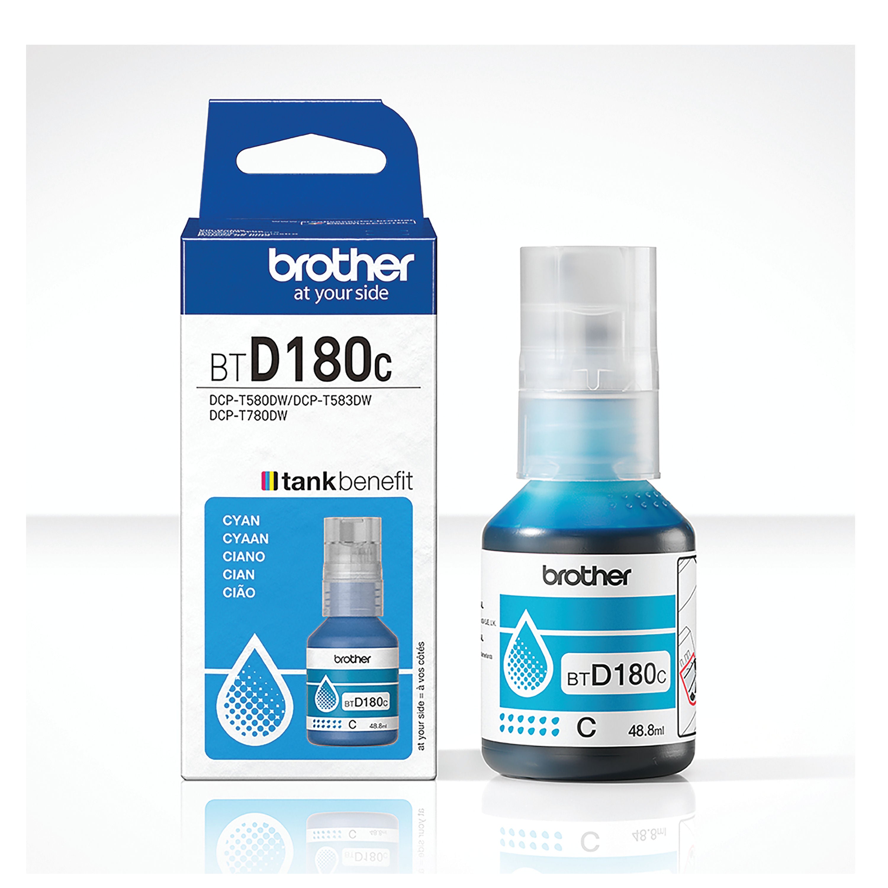 Brother Ink Bottle Super High Yield Cyan BTD180C_2
