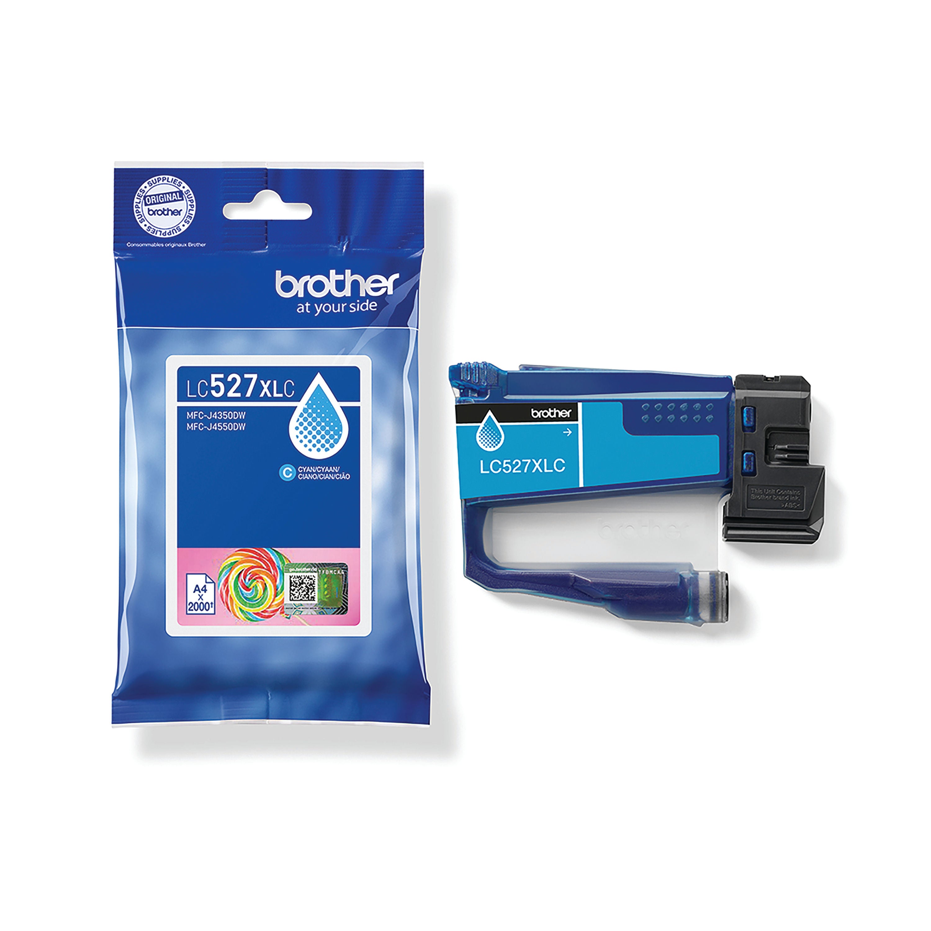 Brother LC527XL Ink Cartridge High Yield Cyan LC527XLC_3