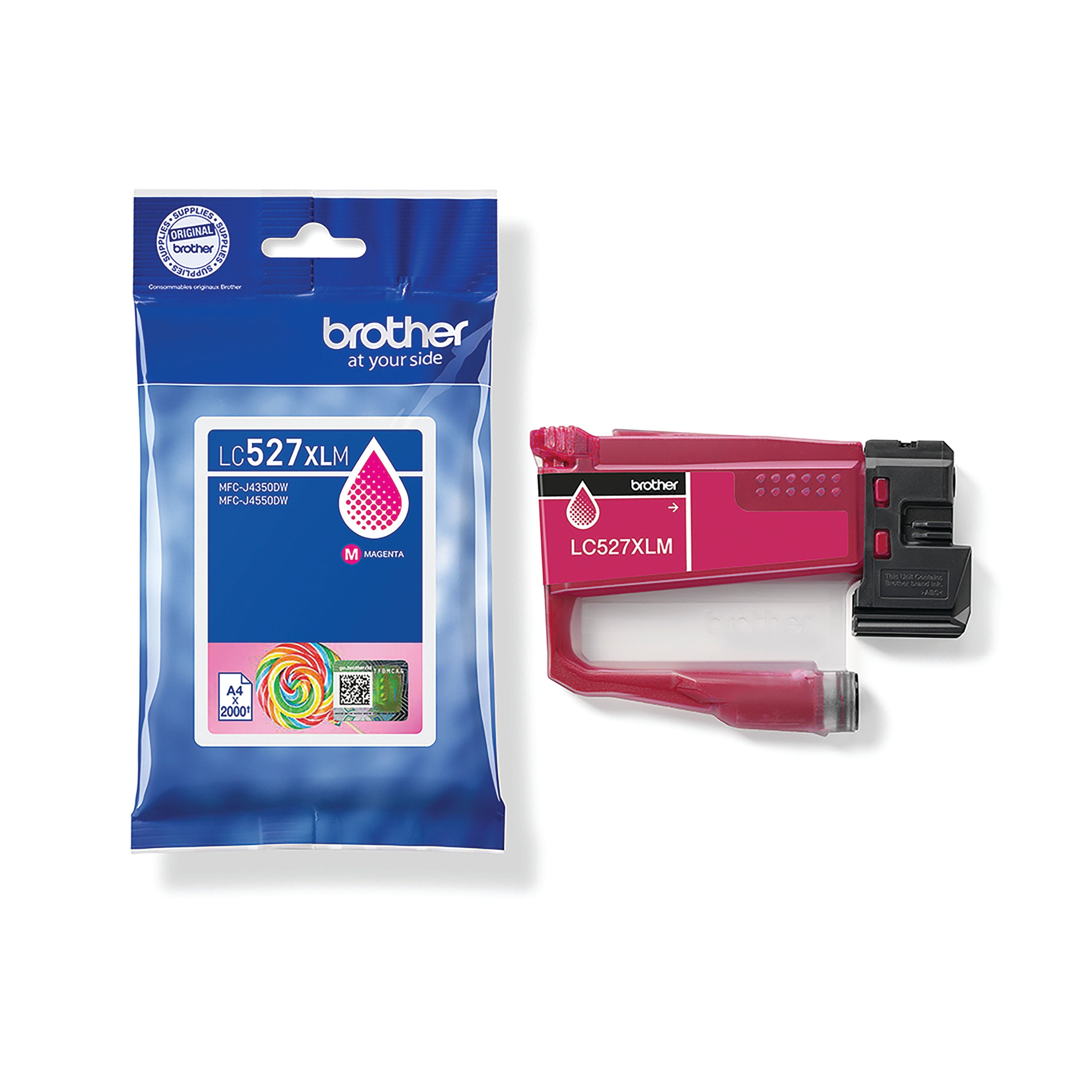 Brother LC527XL Ink Cartridge High Yield Magenta LC527XLM_3