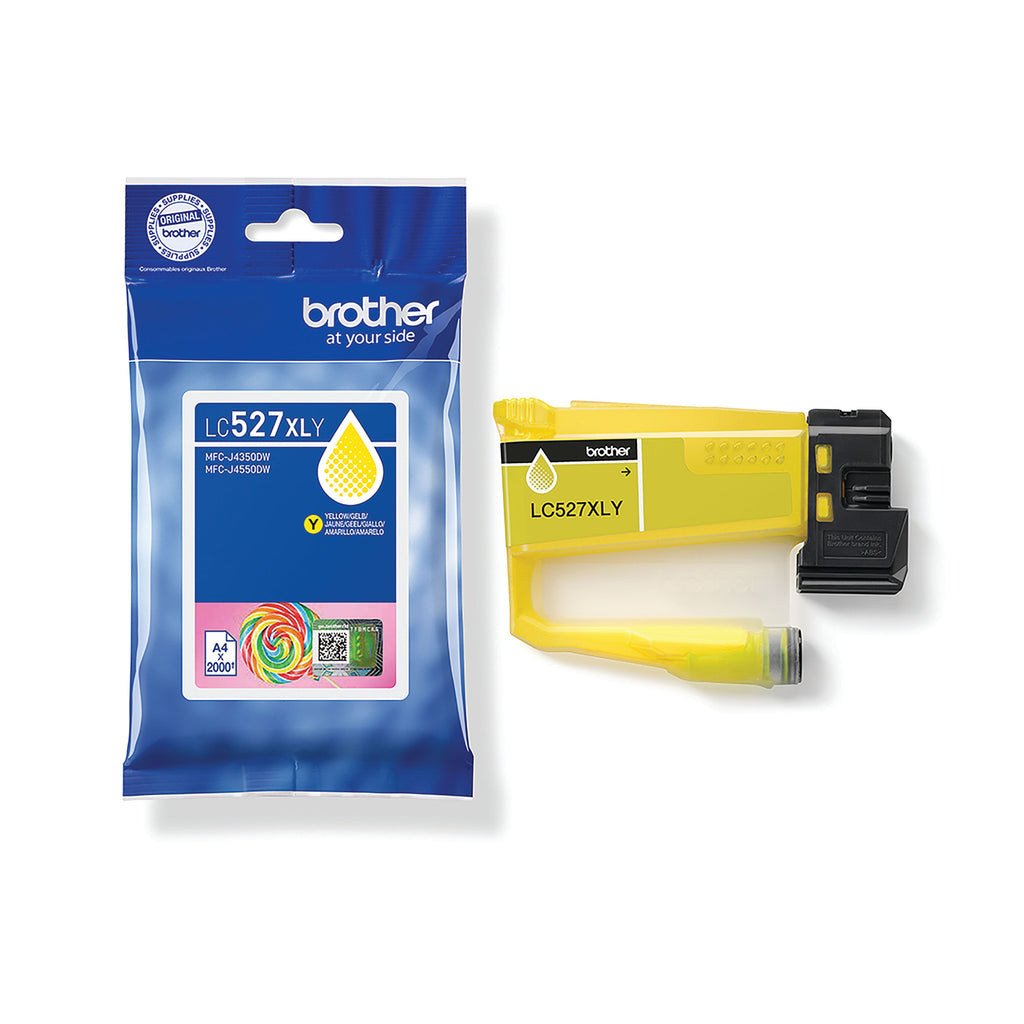 Brother LC527XL Ink Cartridge High Yield Yellow LC527XLY_3