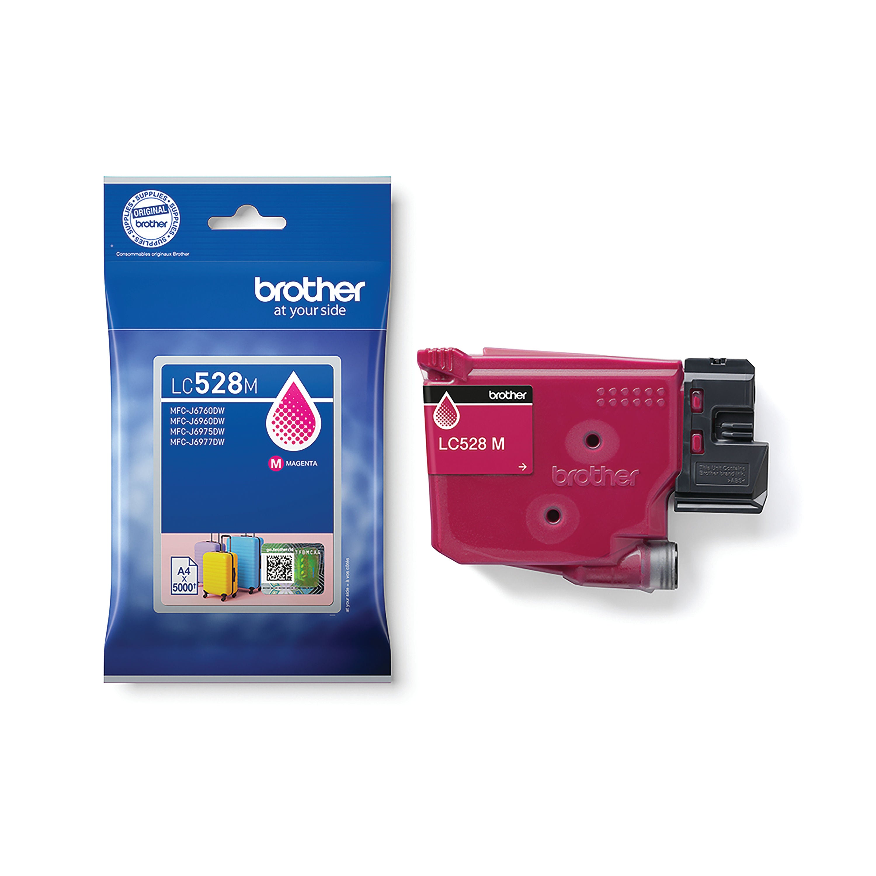 Brother LC528 Ink Cartridge Extra High Yield Magenta LC528M_3