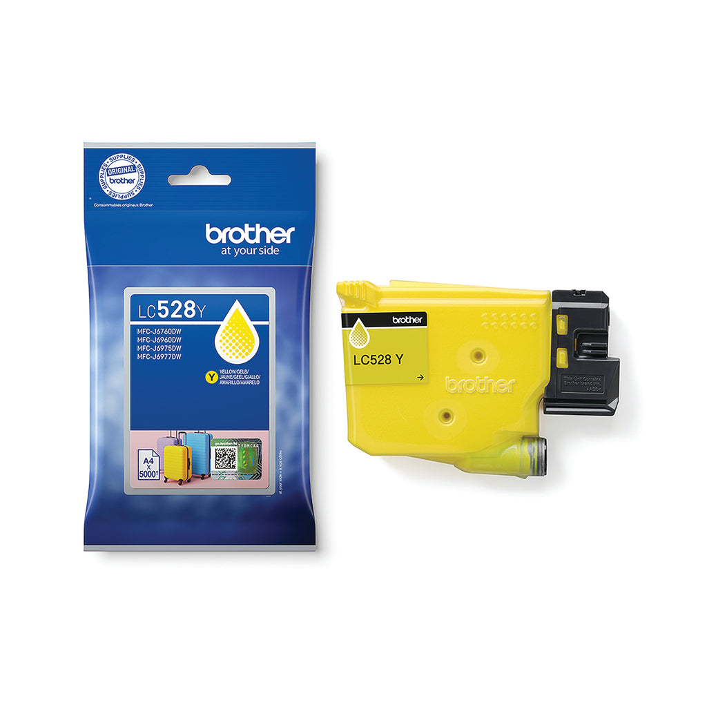 Brother LC528 Ink Cartridge Extra High Yield Yellow LC528Y_3
