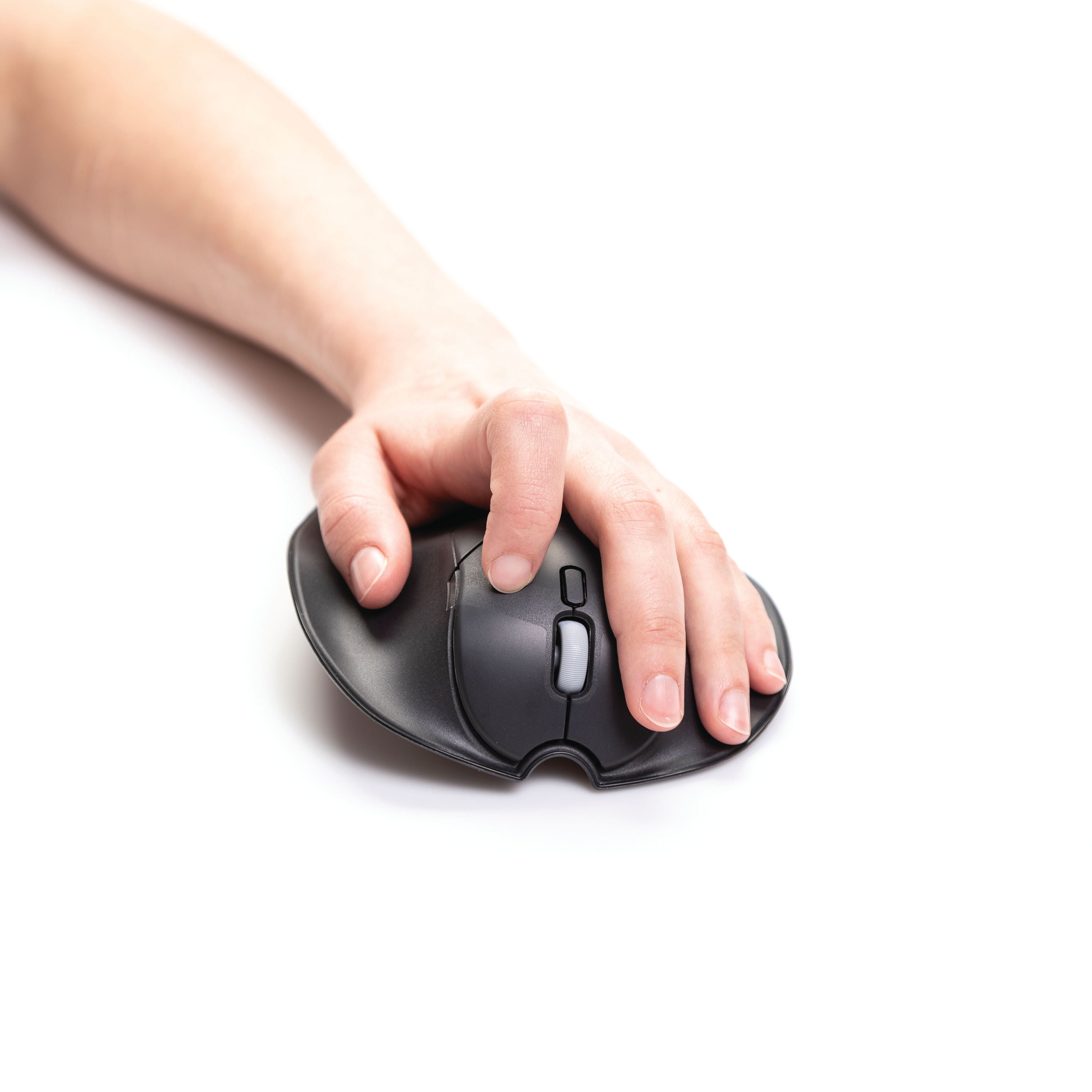BakkerElkhuizen HandshoeMouse Shift Ambidextrous Mouse Bluetooth Medium Black BNEPS190RLW_3