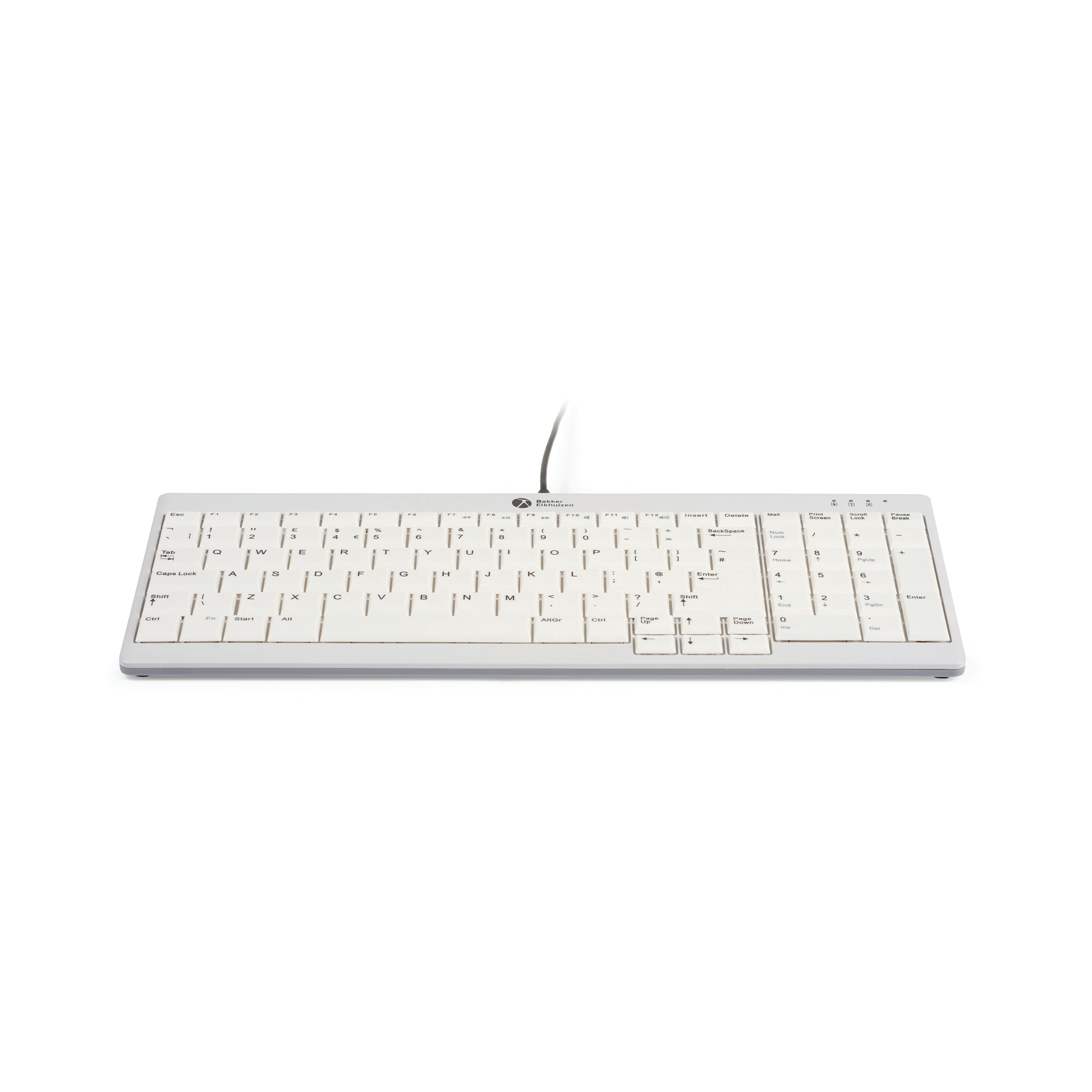 Bakkerelkhuizen Ultraboard 960 Compact Standard Keyboard USB-A/C V2 Dark Grey/Light Grey BNEU960V2UK_4