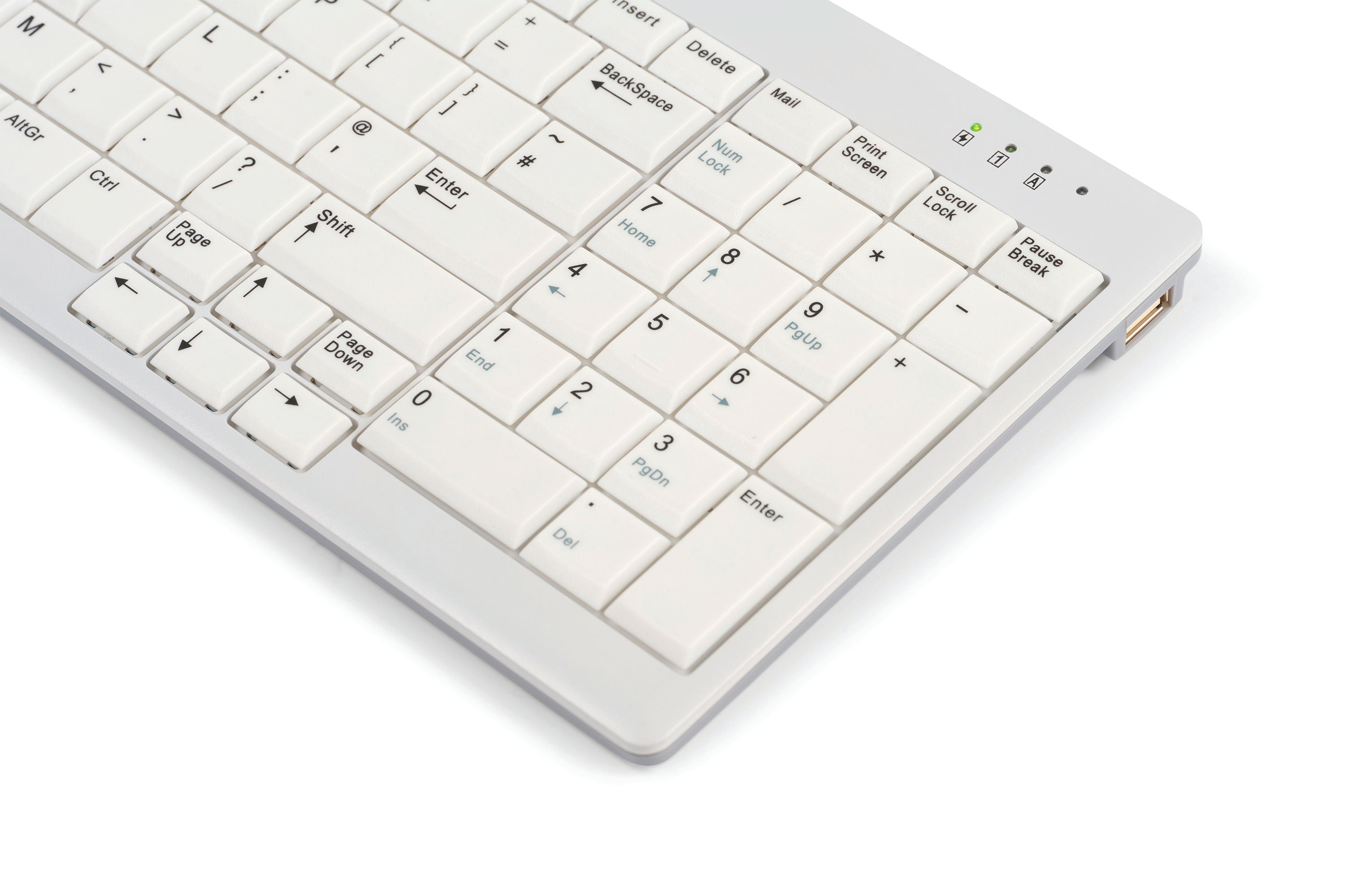 Bakkerelkhuizen Ultraboard 960 Compact Standard Keyboard USB-A/C V2 Dark Grey/Light Grey BNEU960V2UK_5