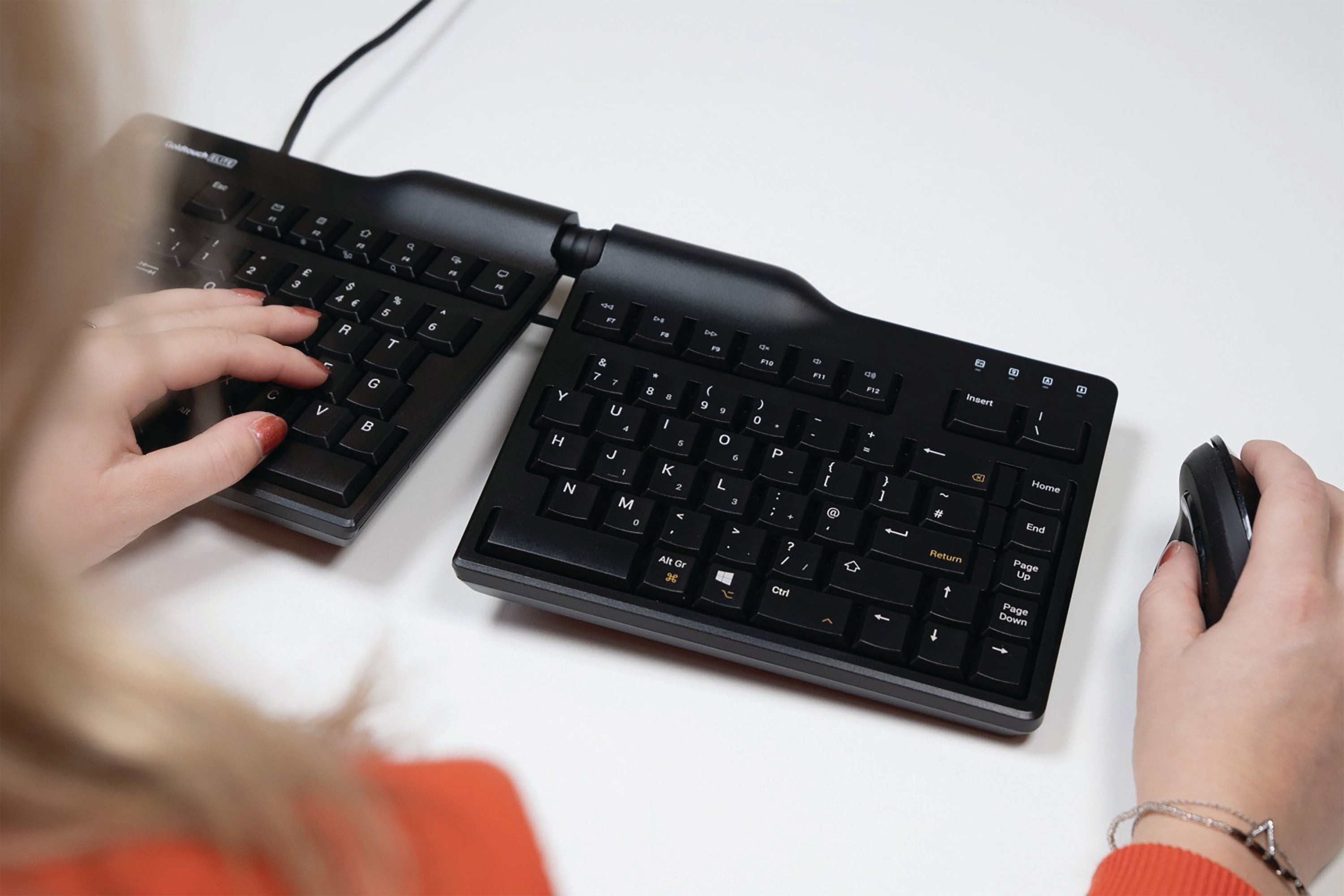 Bakkerelkhuizen Goldtouch Elite Ergonomic Split Keyboard Black BNEGTEBUK_3