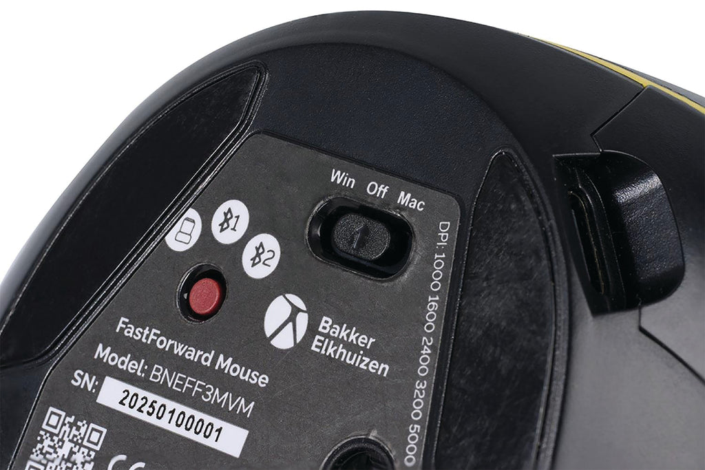 BakkerElkuizen FastForward Vertical Ergonomic Mouse BNEFF3MVM_5