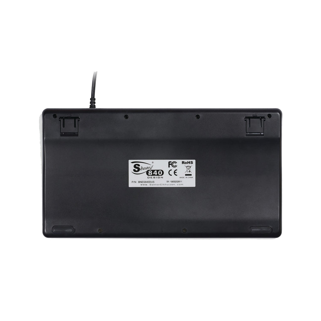 BakkerElkhuizen S-board 840 Compact Keyboard Black BNES840DUK_4