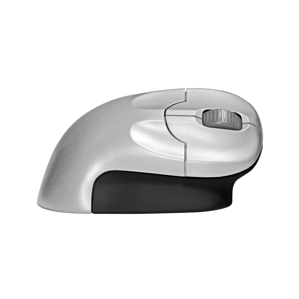 BakkerElkhuizen Vertical Grip Mouse Wireless Right Handed Silver/Black BNEGMW