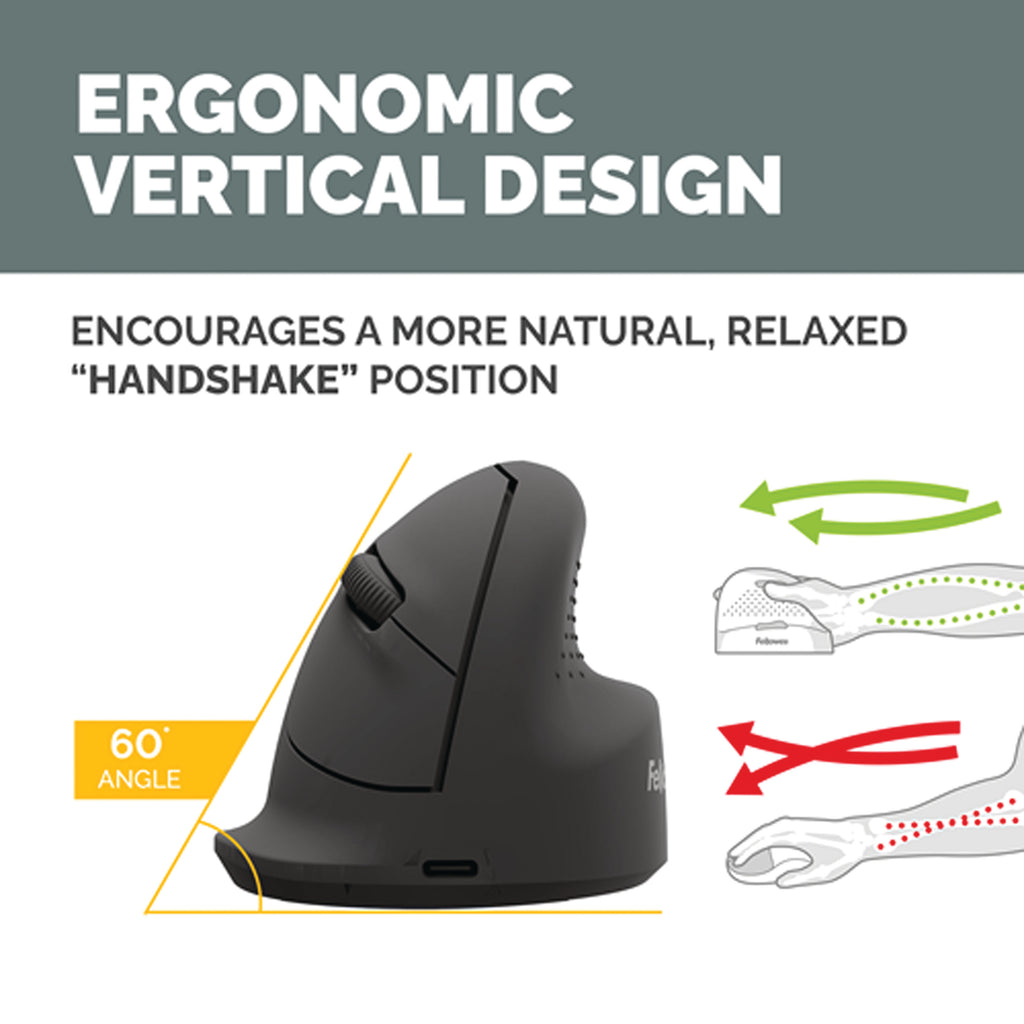 Fellowes Breyta Ergonomic Vertical Mouse Medium Right 100143579_4