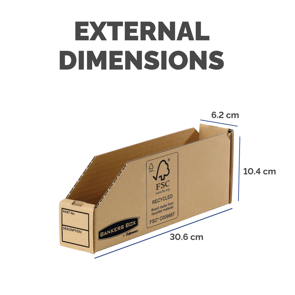 Bankers Box Earth Series Parts Bin 51mm (Pack of 50) 7351_2