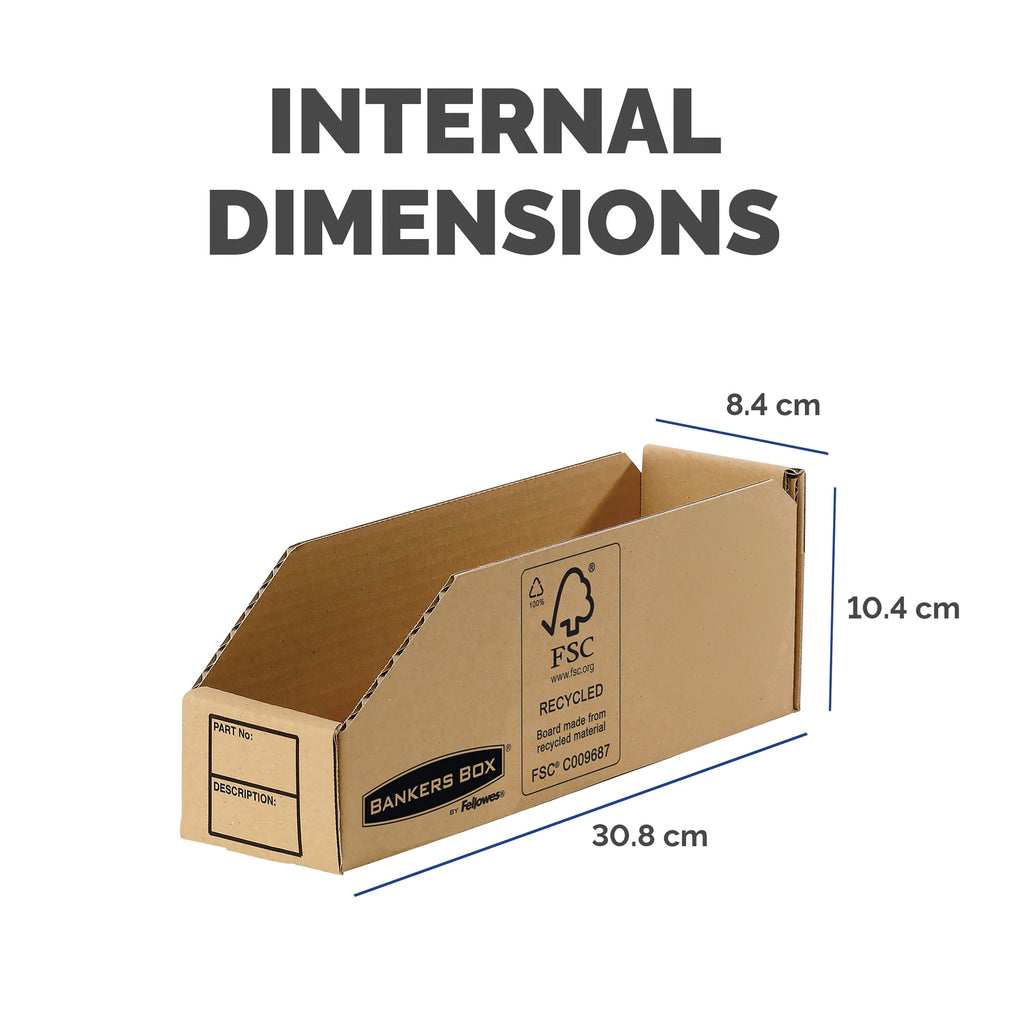 Bankers Box Earth Series Parts Bin 76mm (Pack of 50) 7352_3