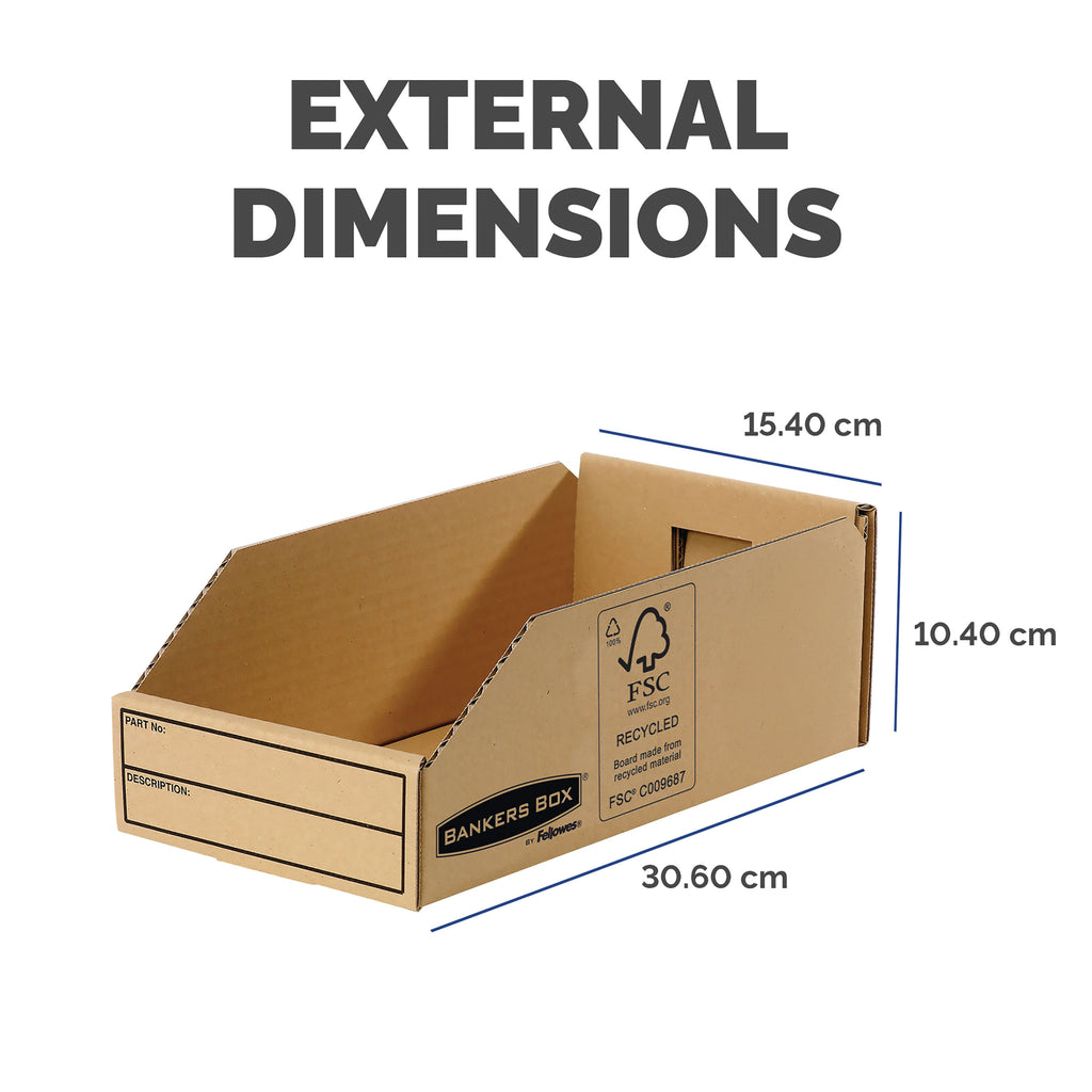 Bankers Box Earth Series Parts Bin 147mm (Pack of 50) 7354_2