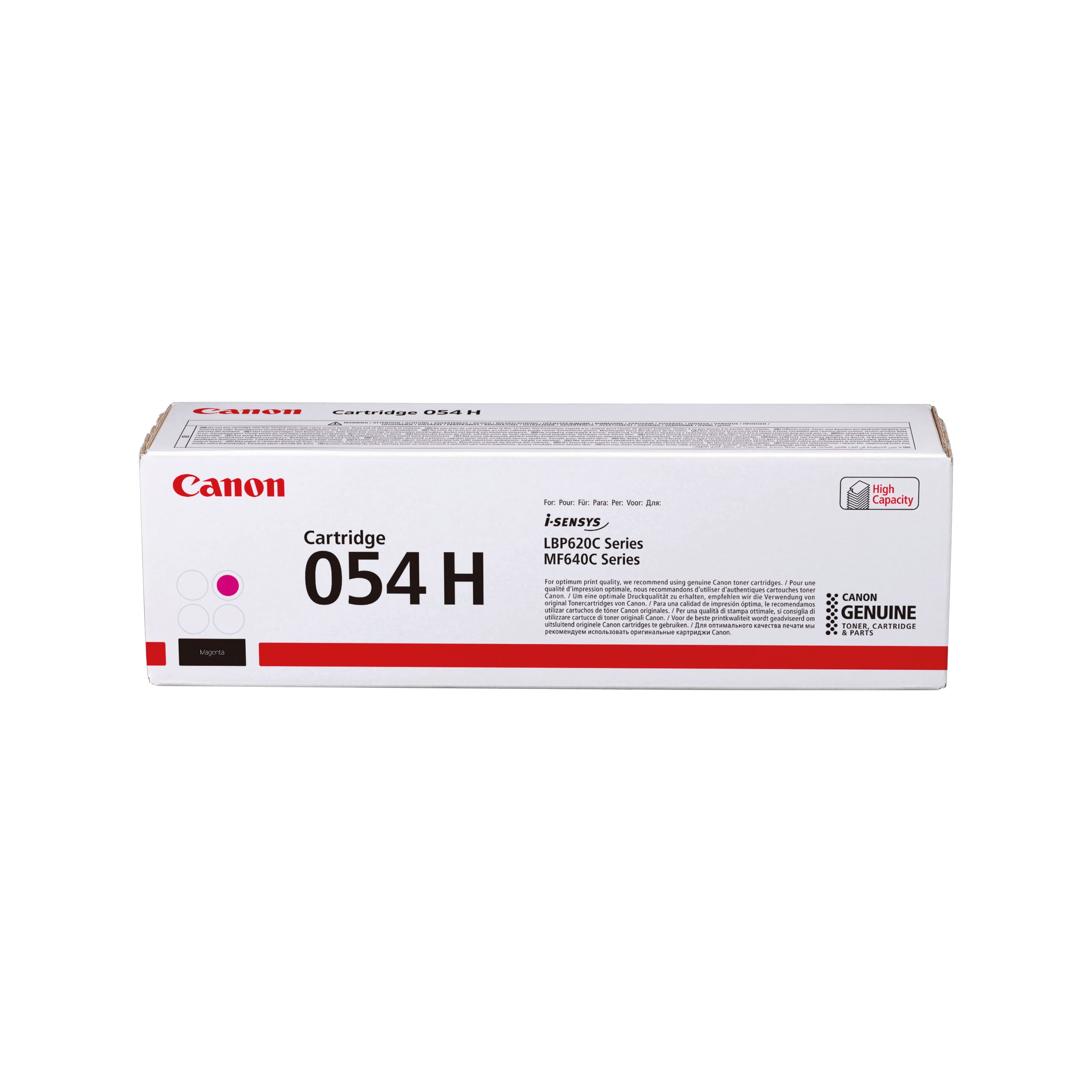 Canon 054H Toner Cartridge High Yield Magenta 3026C002_2