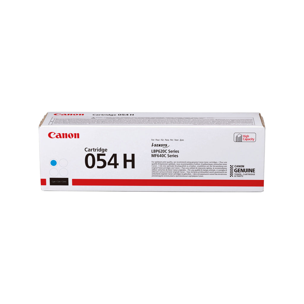 Canon 054H Toner Cartridge High Yield Cyan 3027C002_2