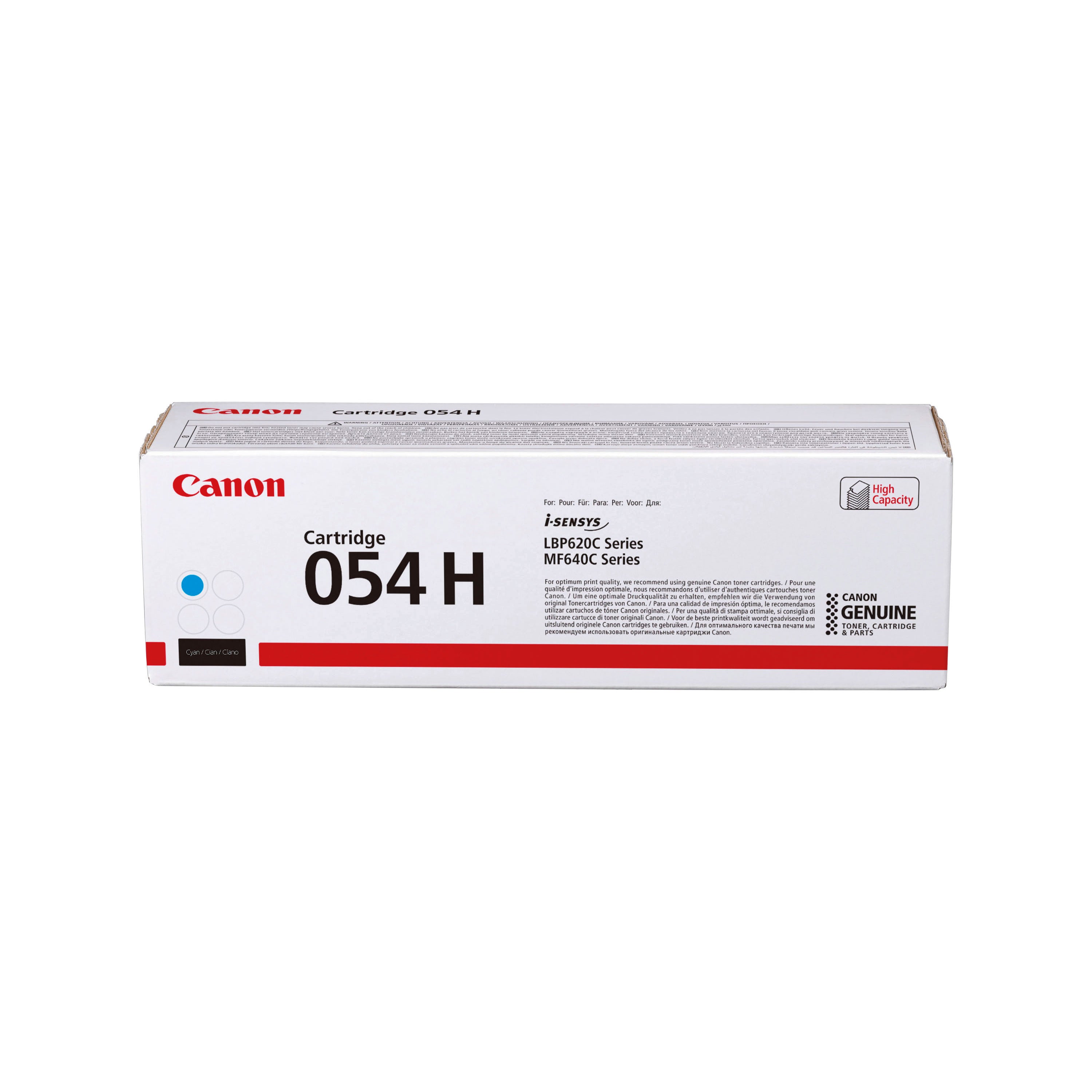 Canon 054H Toner Cartridge High Yield Cyan 3027C002_2