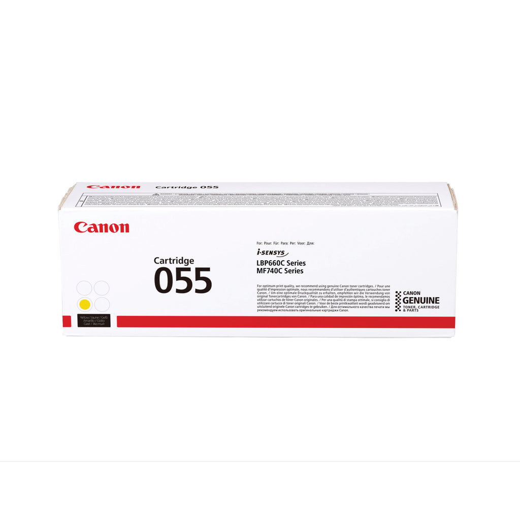 Canon 055Y Toner Cartridge Yellow 3013C002_2