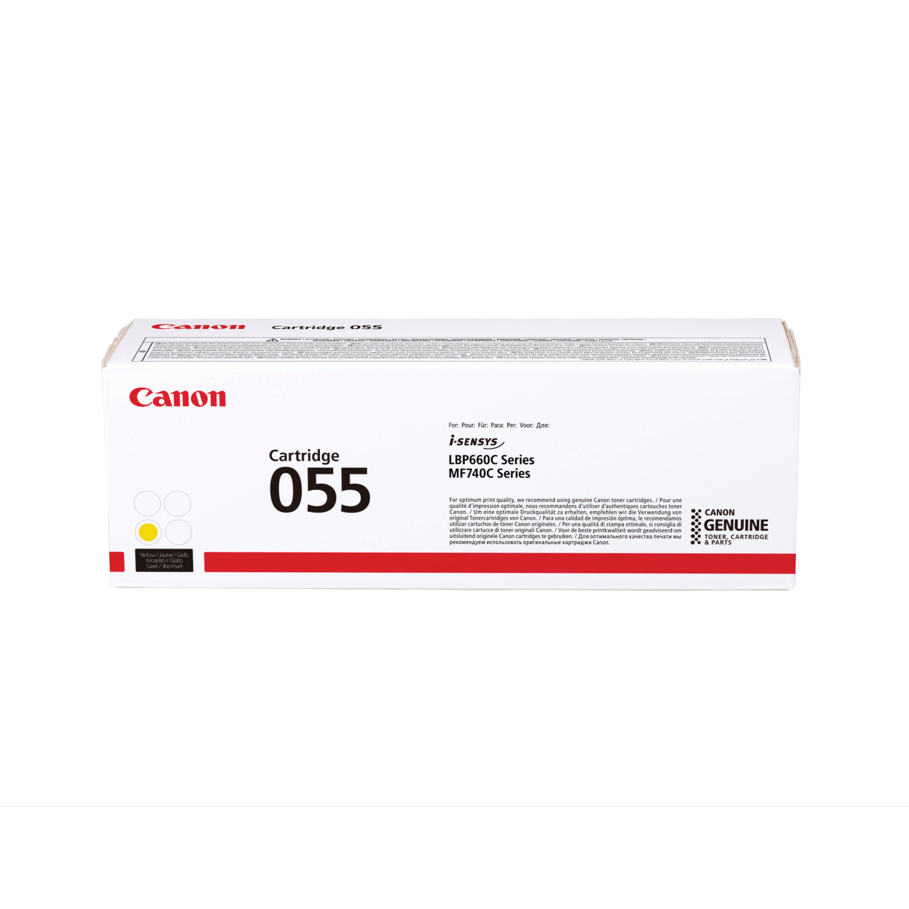 Canon 055Y Toner Cartridge Yellow 3013C002_2