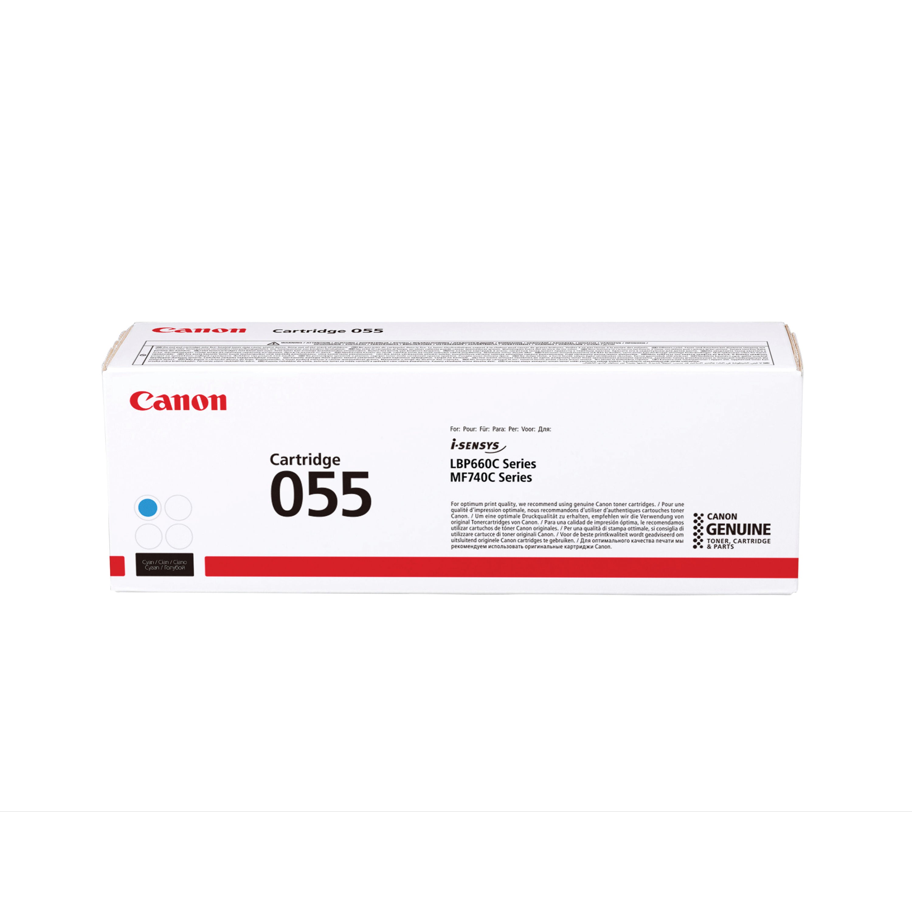 Canon 055C Toner Cartridge Cyan 3015C002_2