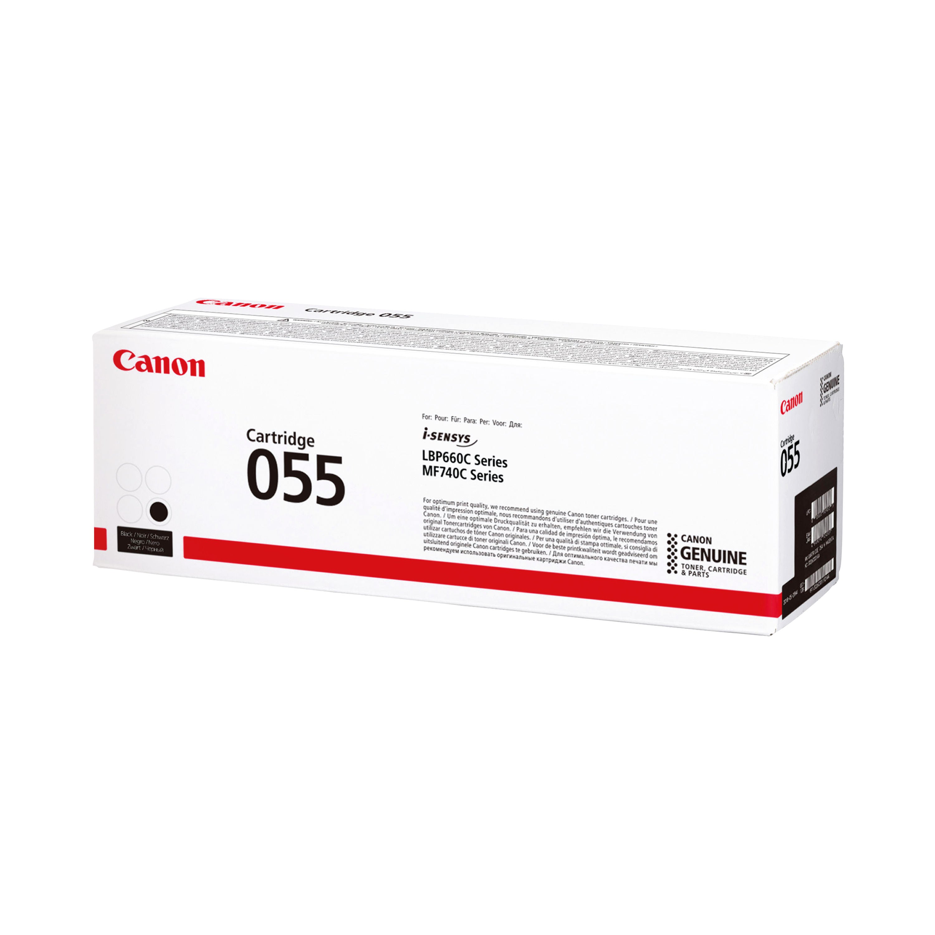 Canon 055BK Toner Cartridge Black 3016C002