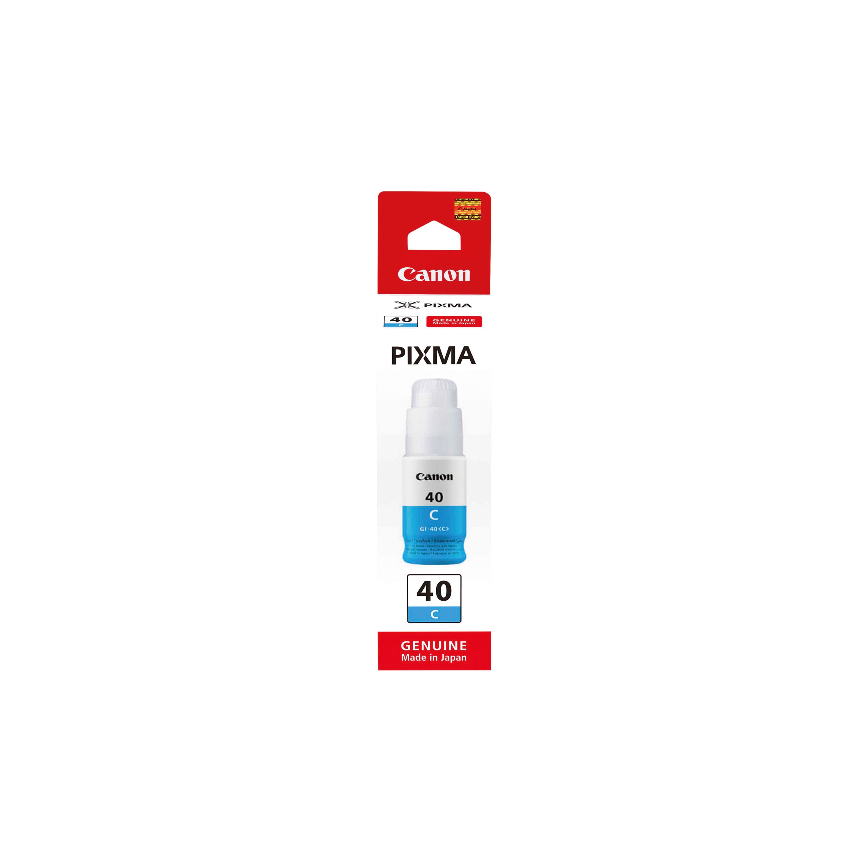 Canon GI-40C Ink Bottle Cyan 3400C001