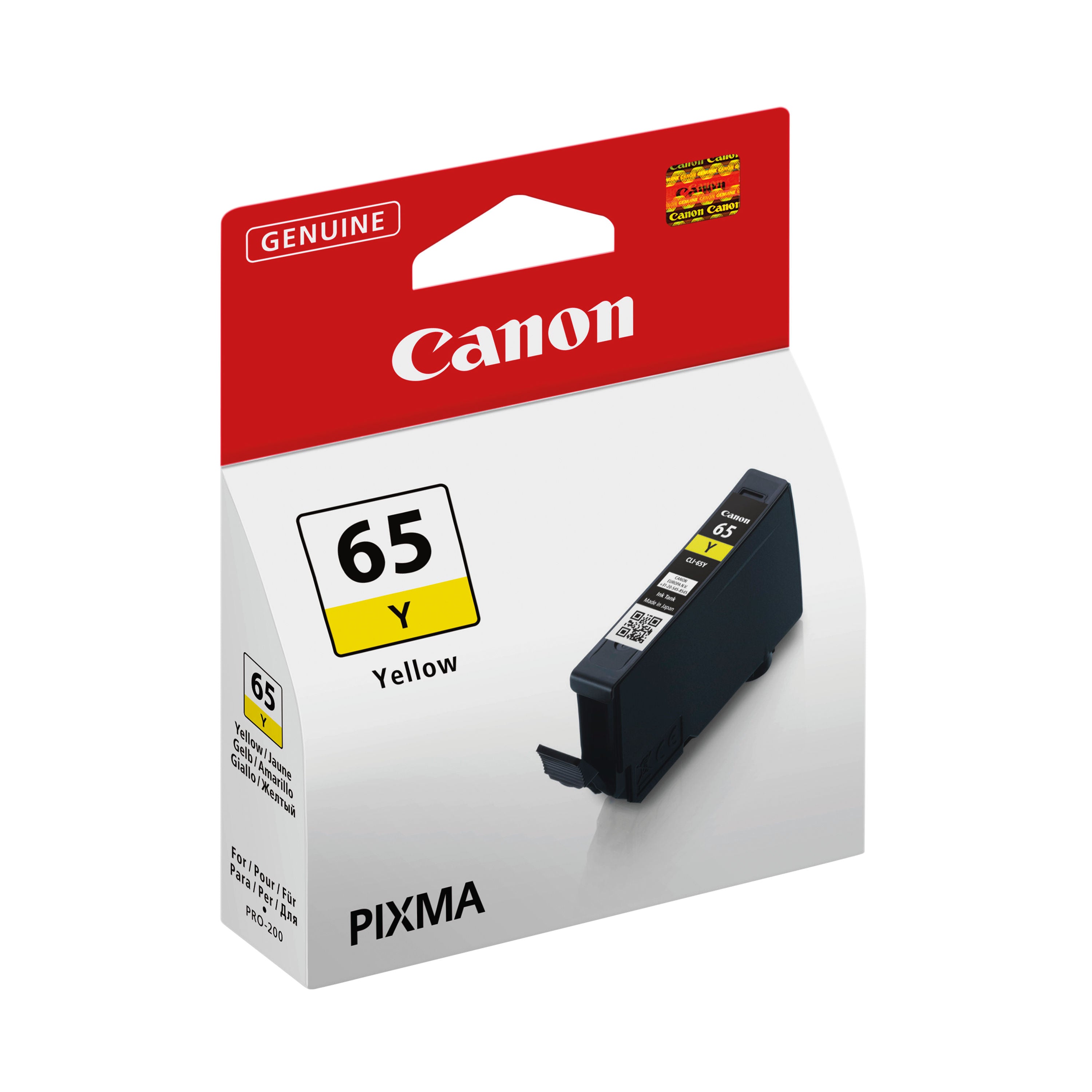 Canon CLI-65Y Ink Cartridge Yellow 4218C001