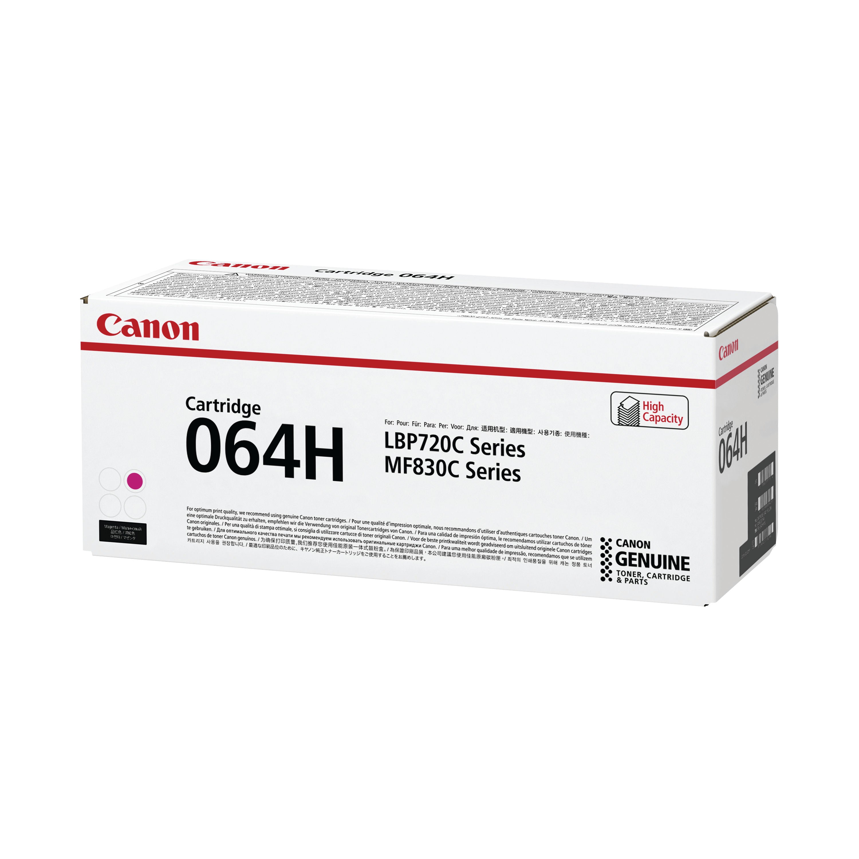 Canon 064H Toner Cartridge High Yield Magenta 4934C001_2