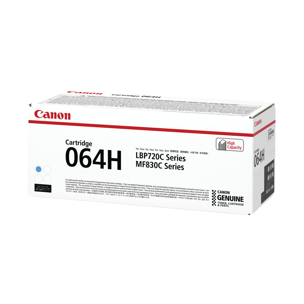 Canon 064H Toner Cartridge High Yield Cyan 4936C001_2