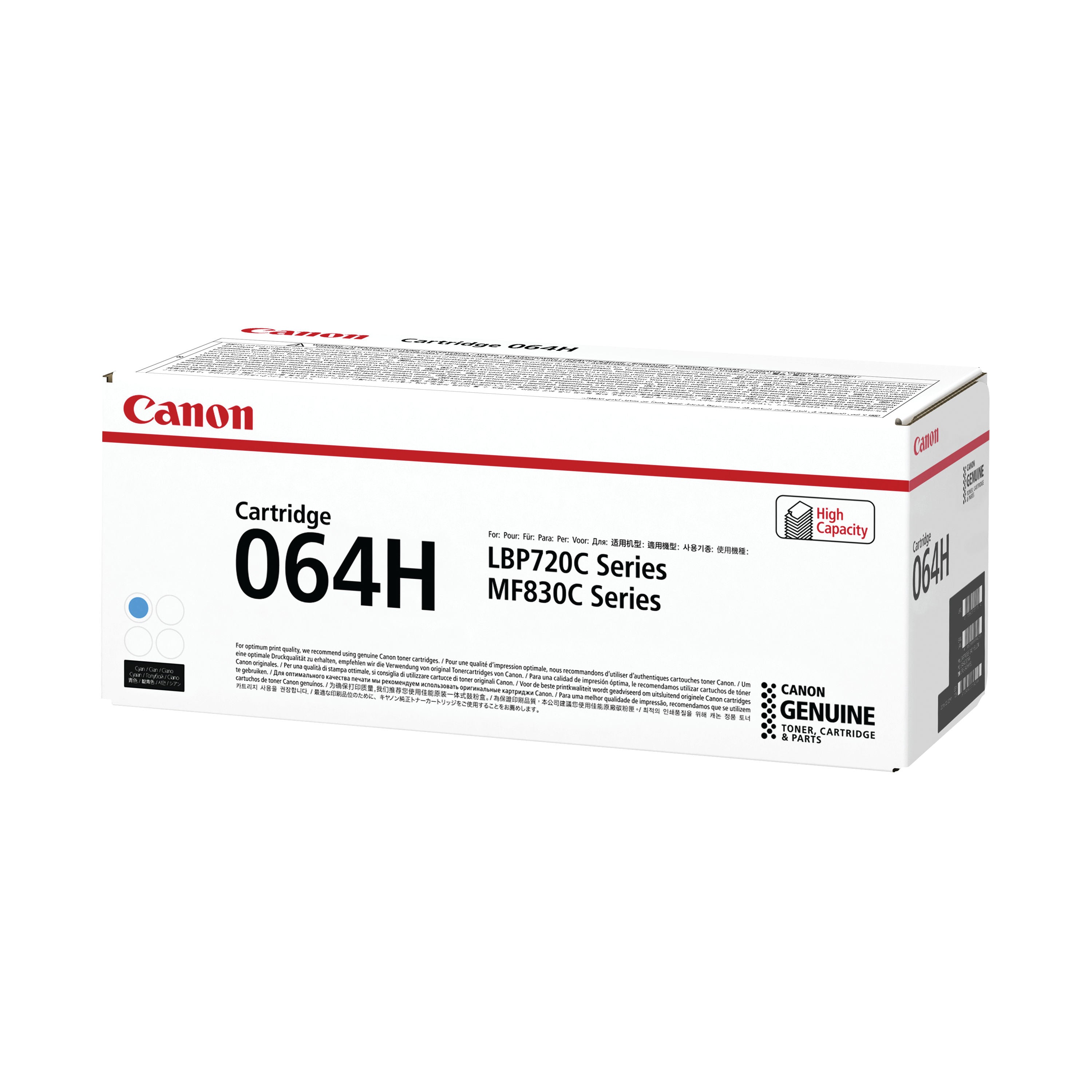 Canon 064H Toner Cartridge High Yield Cyan 4936C001_2
