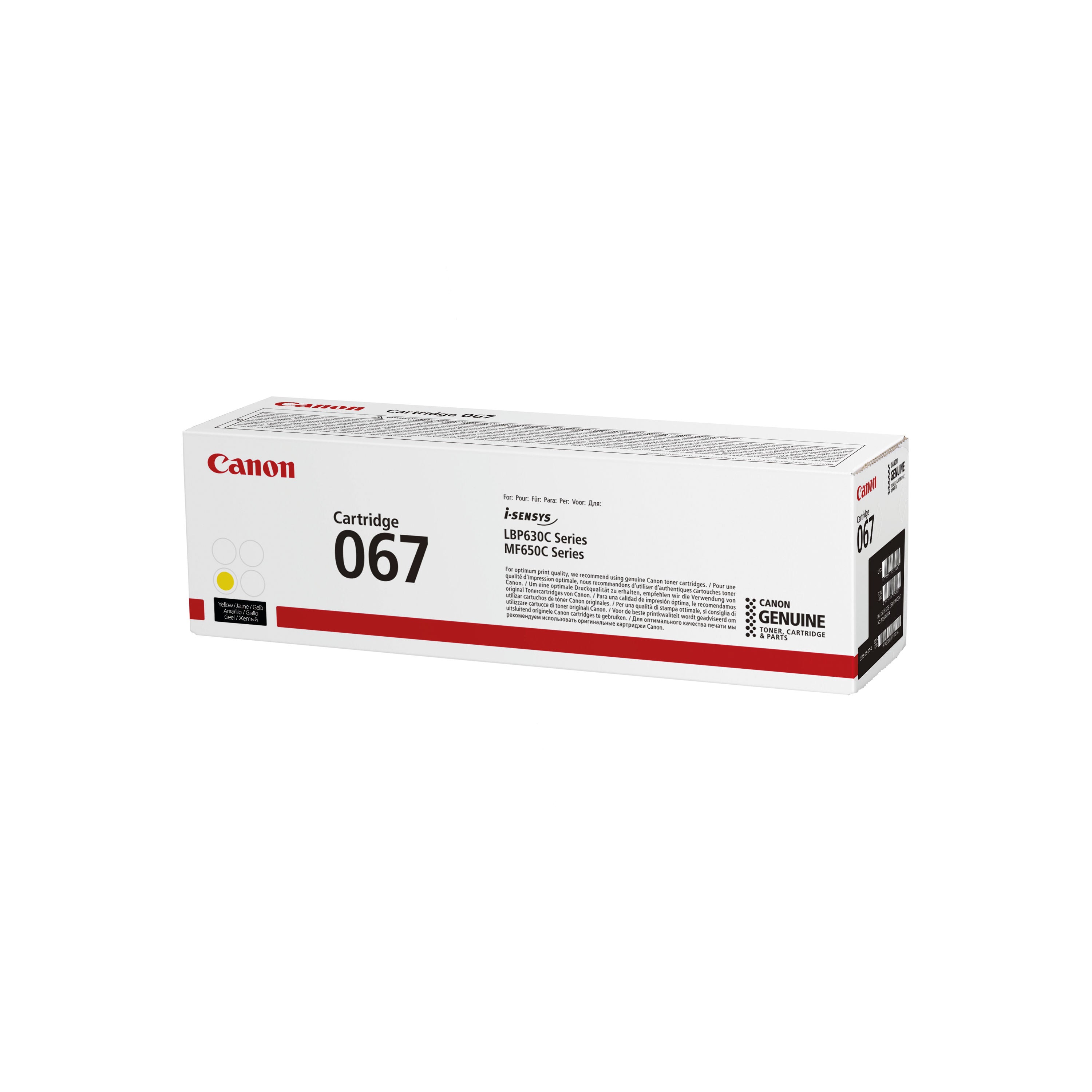 Canon 067Y Toner Cartridge Yellow 5099C002_2