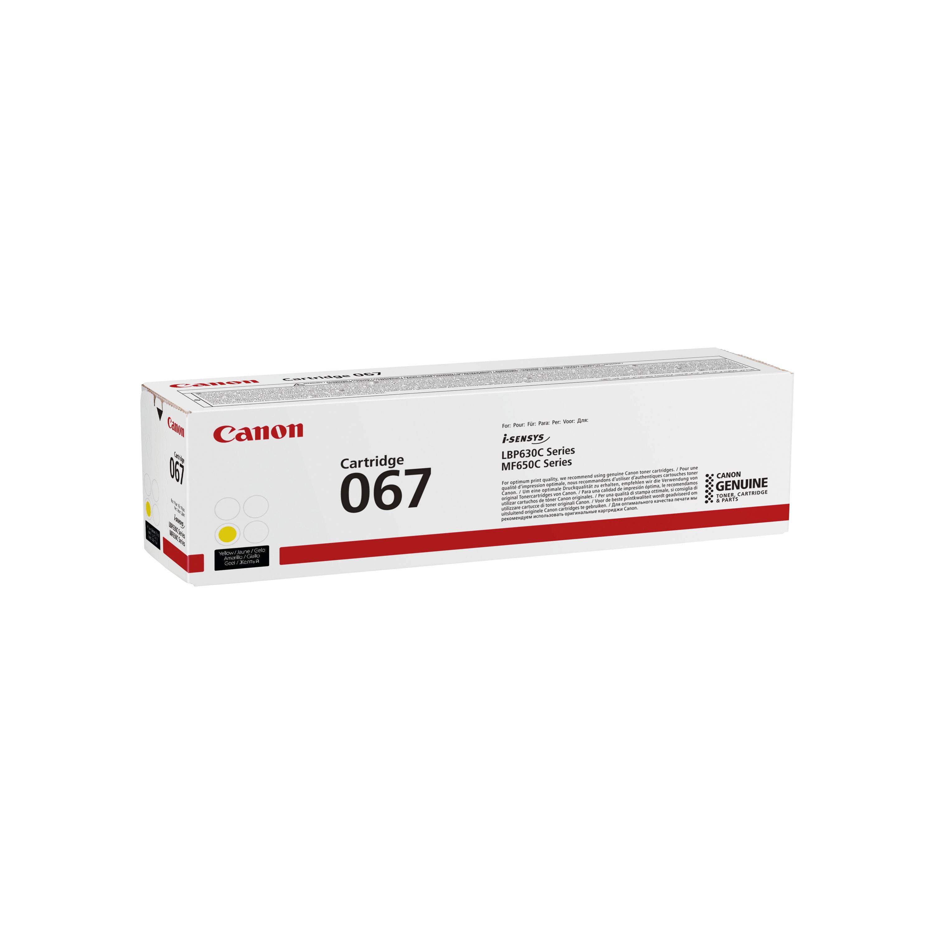 Canon 067Y Toner Cartridge Yellow 5099C002_3