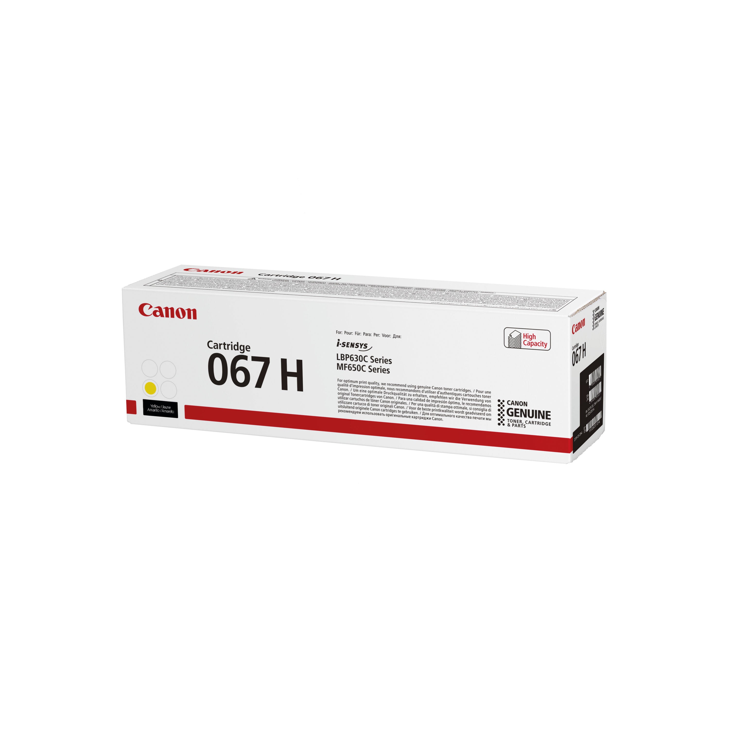 Canon 067H Toner Cartridge High Yield Yellow 5103C002_2