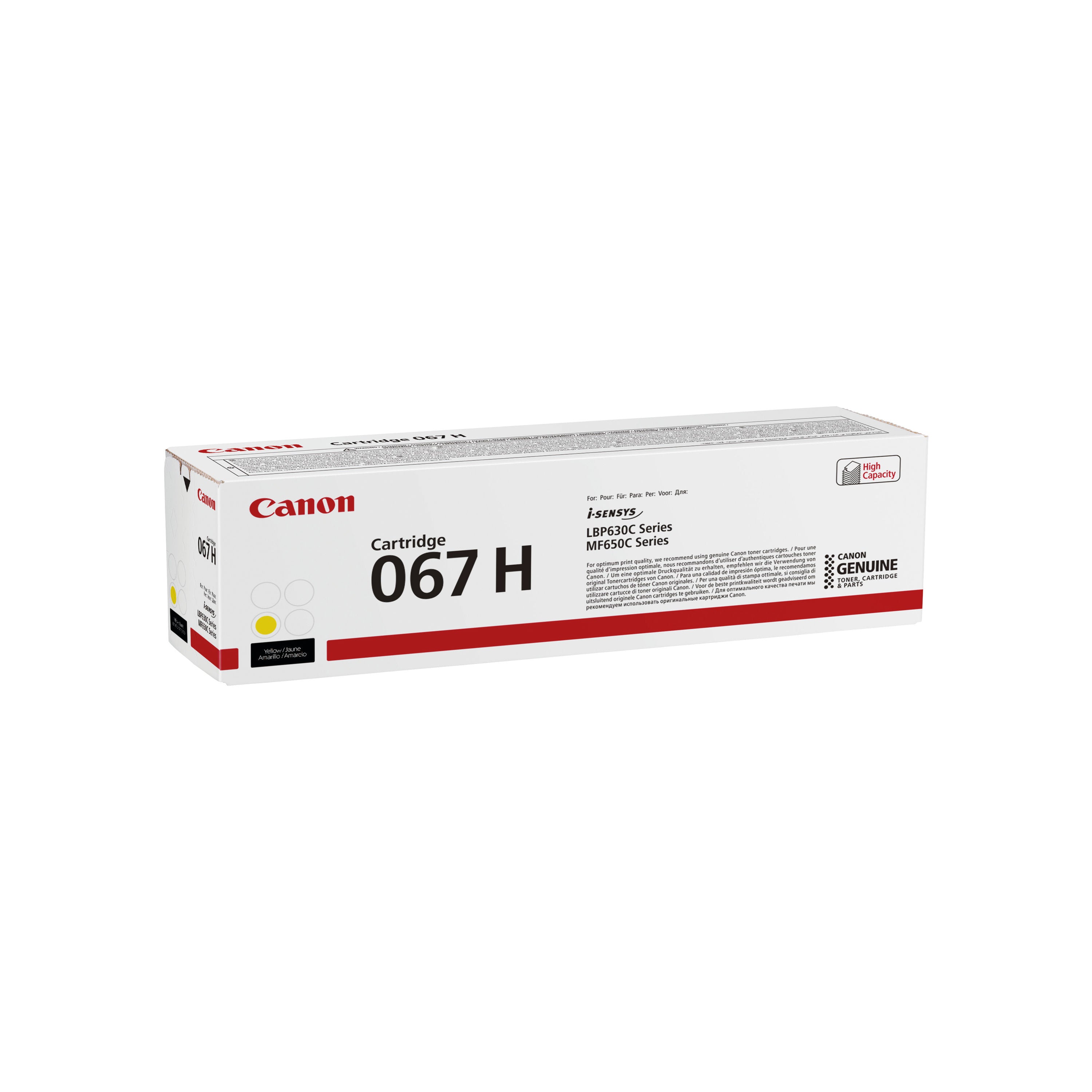 Canon 067H Toner Cartridge High Yield Yellow 5103C002_3