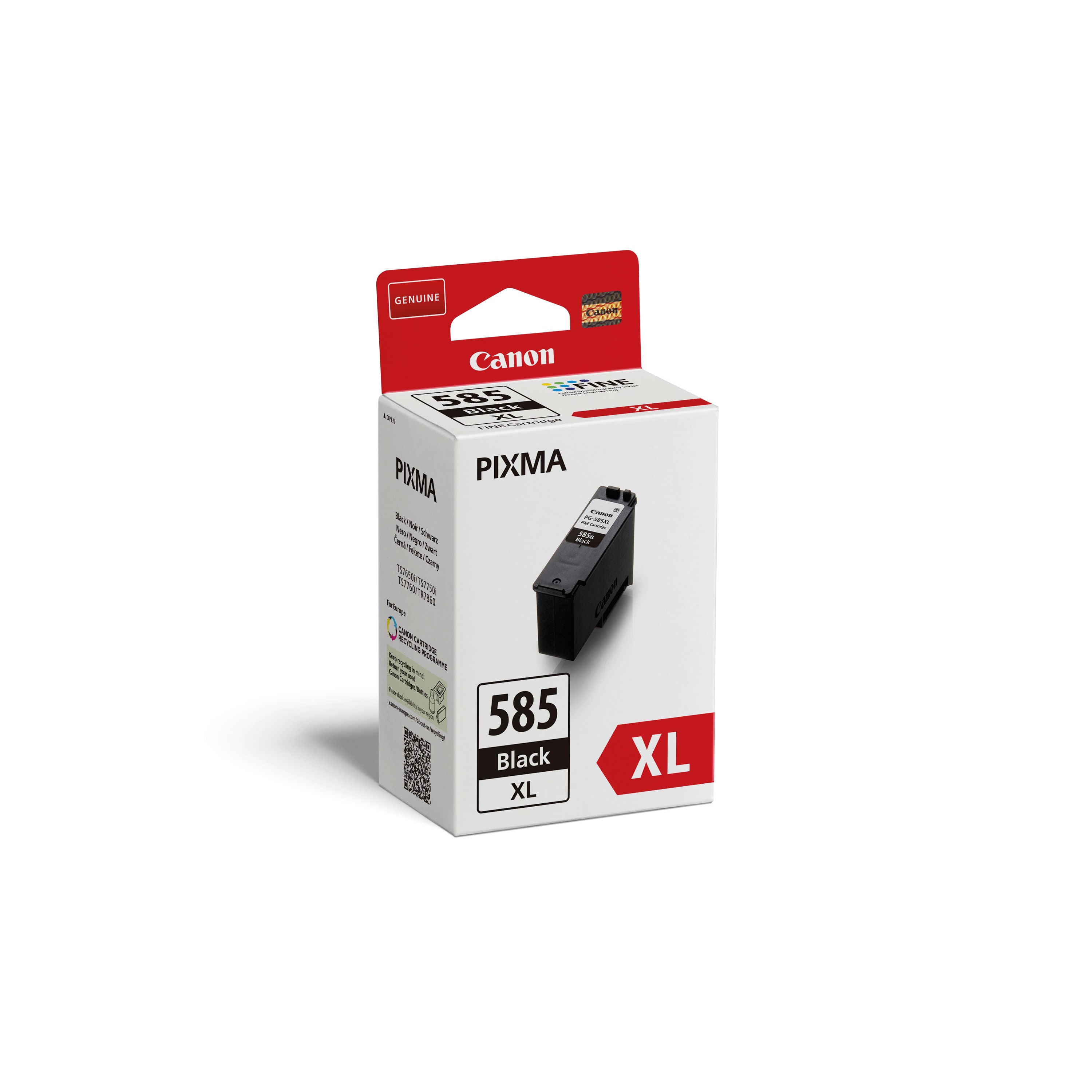 Canon PG-585XL Ink Cartridge High Yield Black 6204C001_2