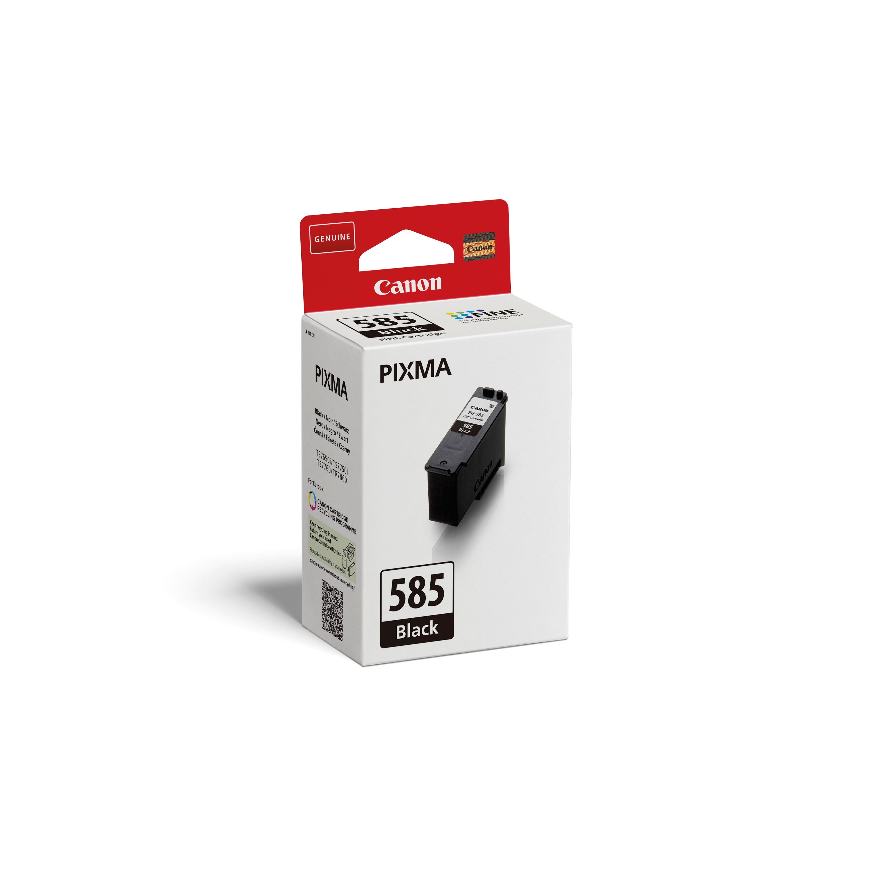 Canon PG-585 Ink Cartridge Standard Yield Black 6205C001_2